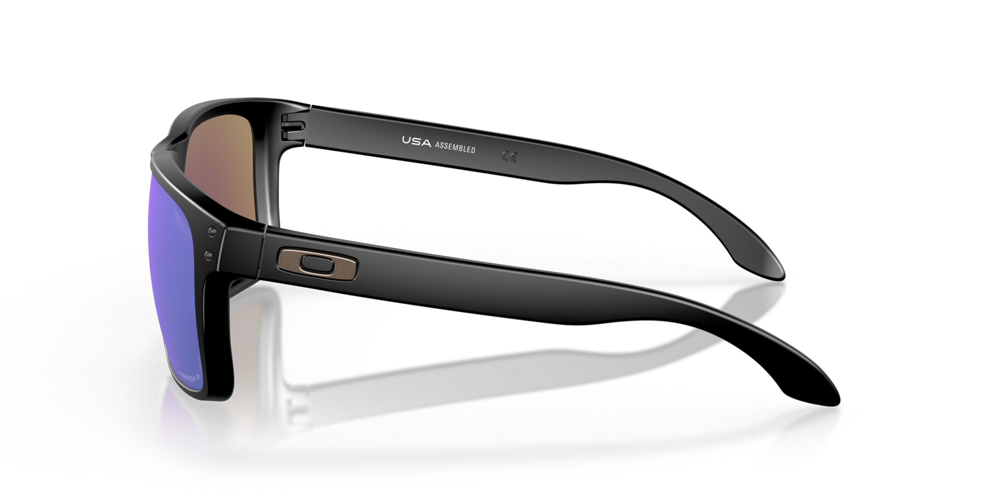 Holbrook™ XL Matt Schwarz KunststoffSunglass Frames von B24, Seitenansicht