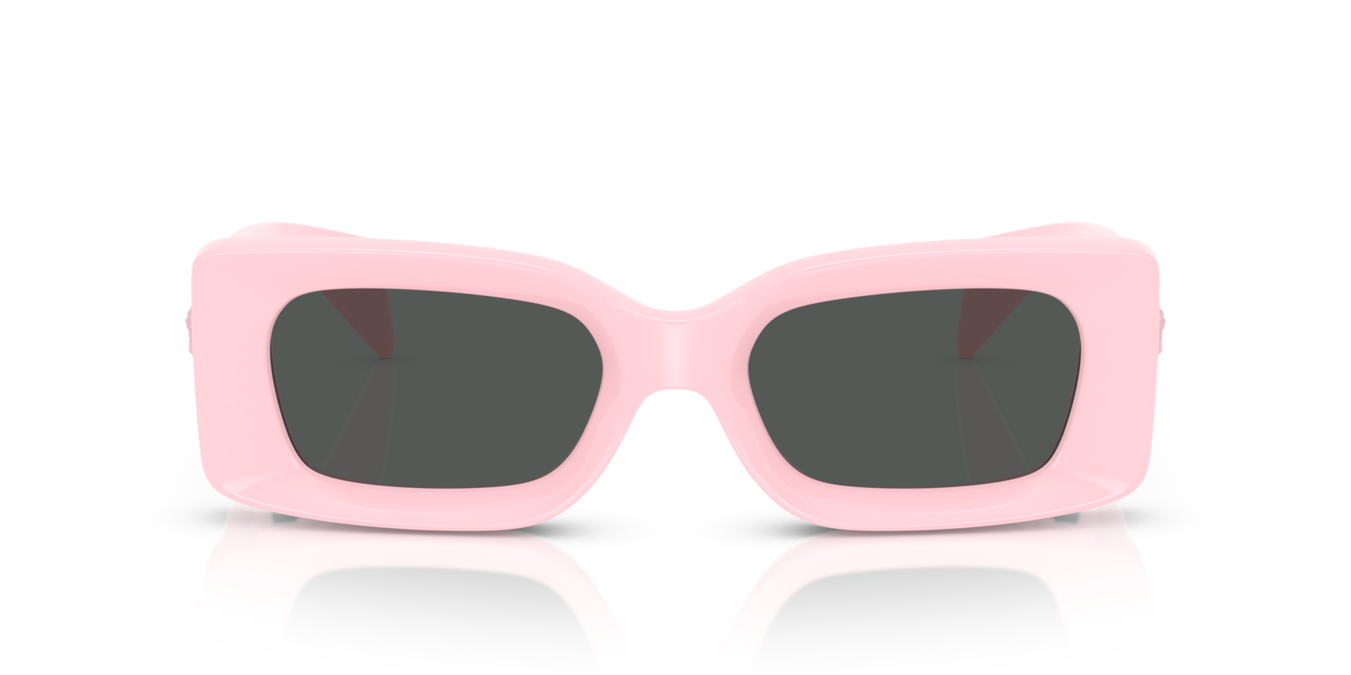 VE4474U Roze KunststofSunglass Frames van B24, Vooraanzicht