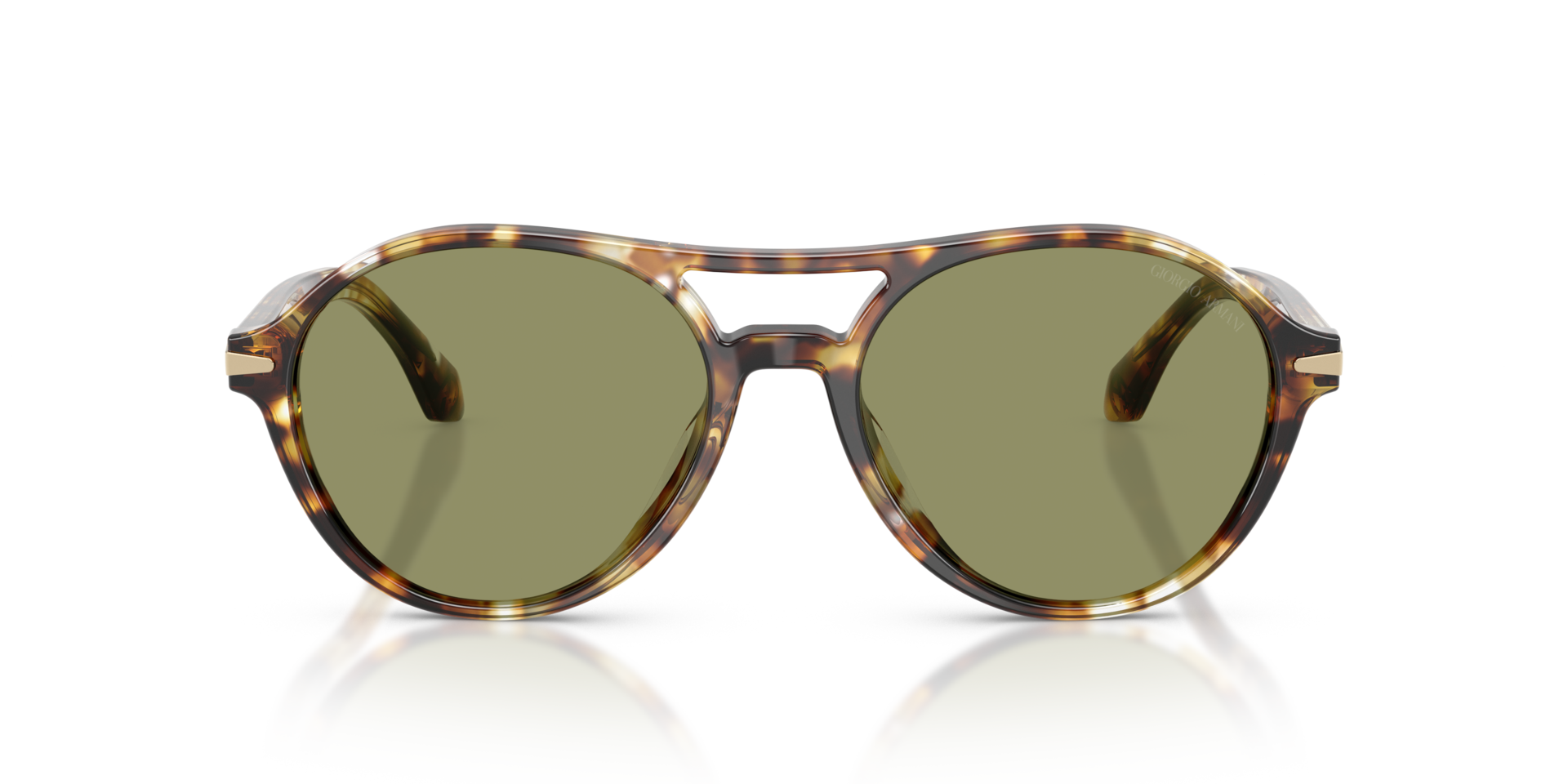 AR8236U Yellow Havana AcetatSunglass Frames von B24, Vorderansicht
