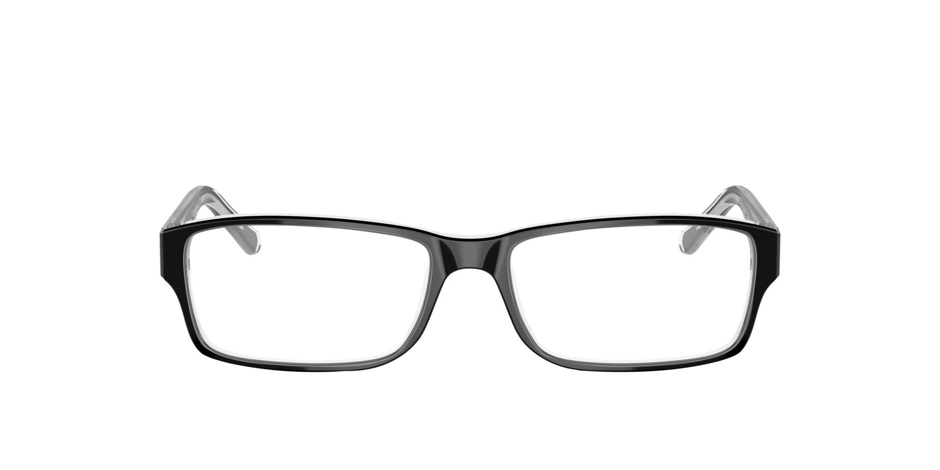Zwart op transparant RB5169 -  Acetate Brillen