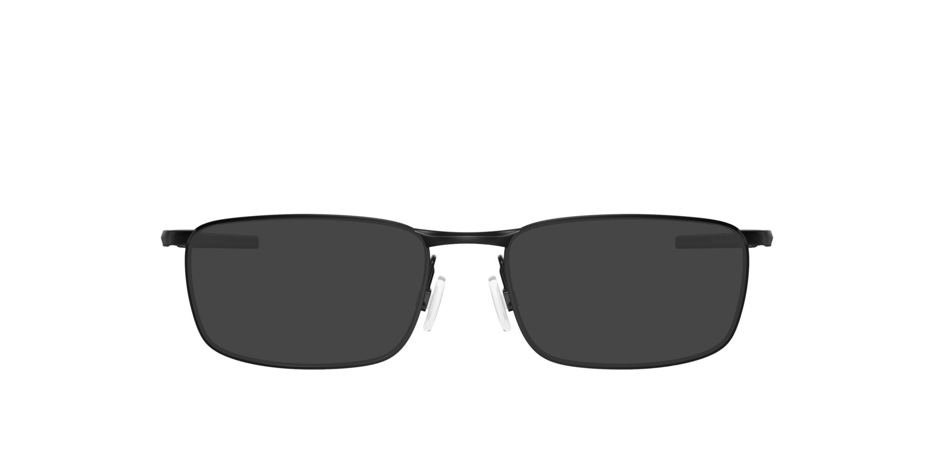 Barrelhouse™ Matzwart MetaalEyeglass Frames van B24, met getinte lenzen