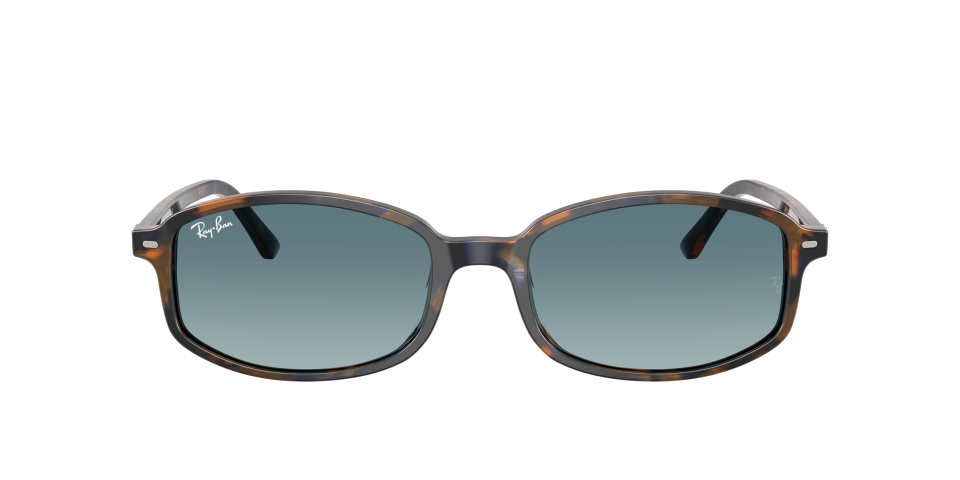 RB2232 Gelb & Blau Havana AcetatSunglass Frames von B24, mit getönten Gläsern