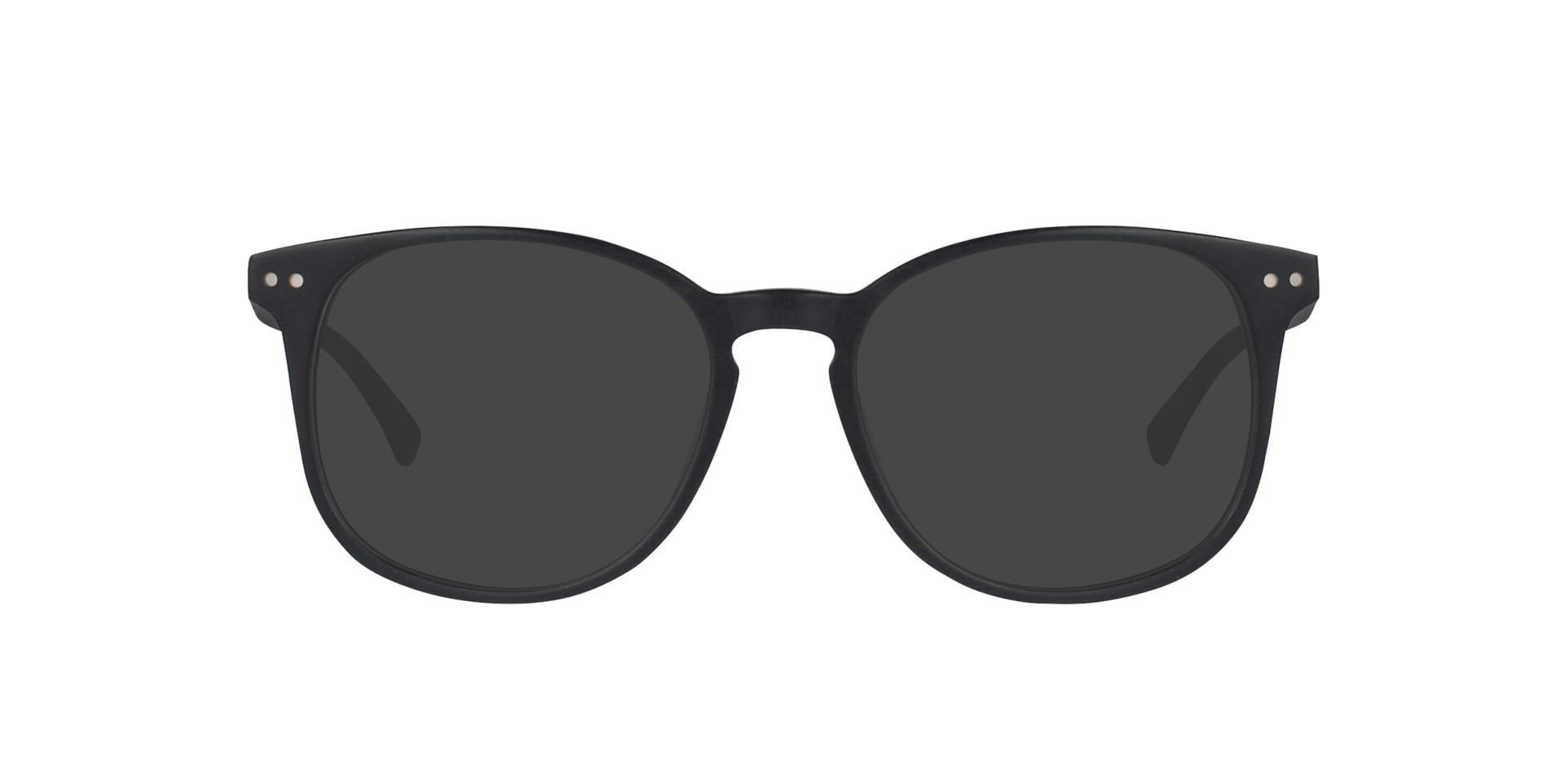 BARRON Zwart AcetaatEyeglass Frames van B24, met getinte lenzen