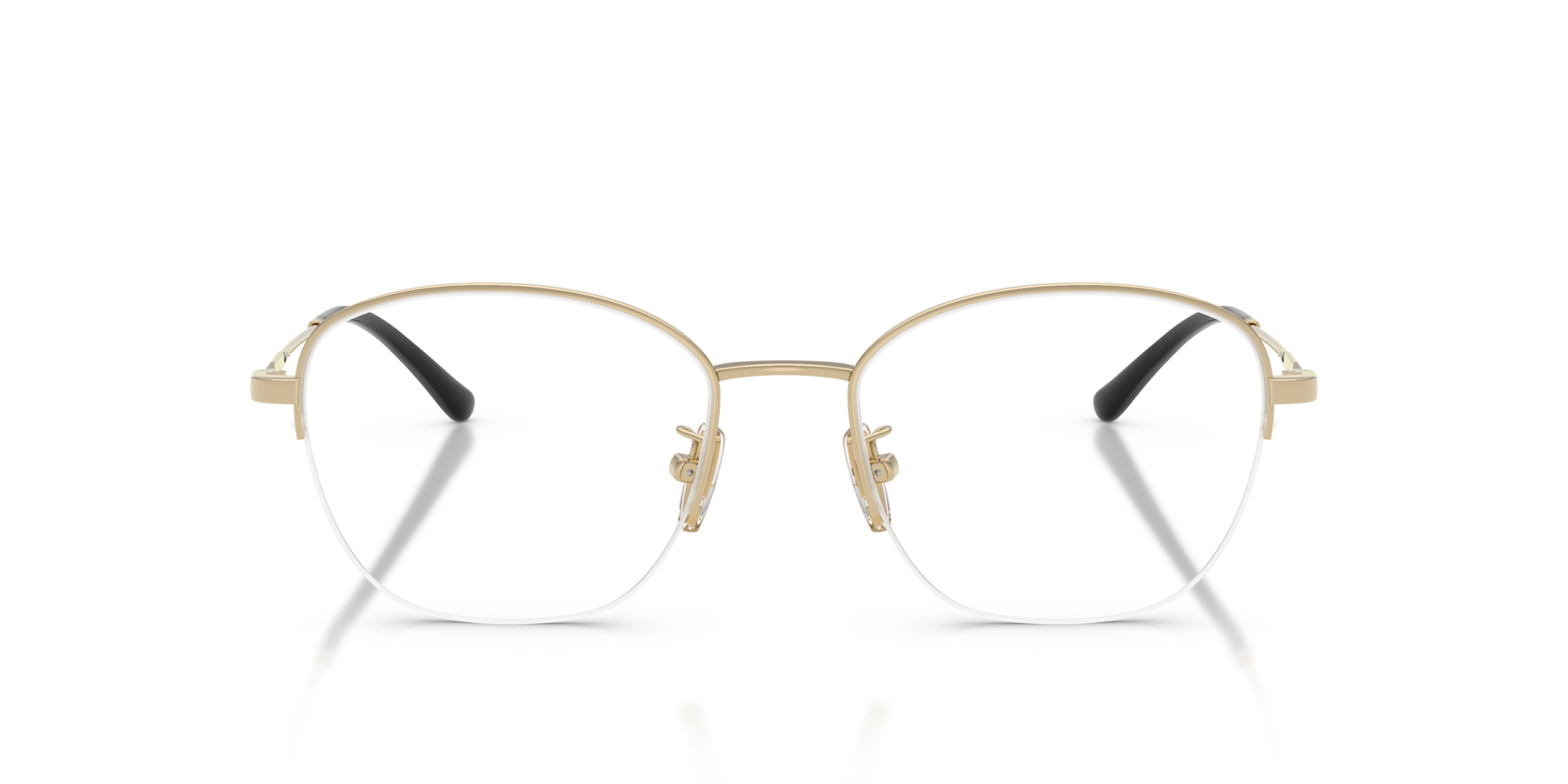 VO4357D Lichtgoud MetaalEyeglass Frames van B24, Vooraanzicht