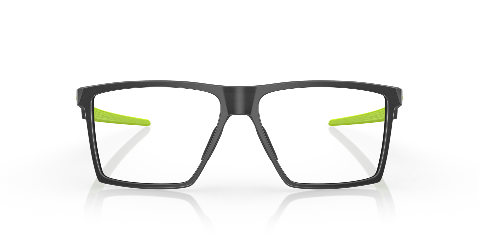 Futurity Grau Rauch satiniert KunststoffEyeglass Frames von B24, Vorderansicht