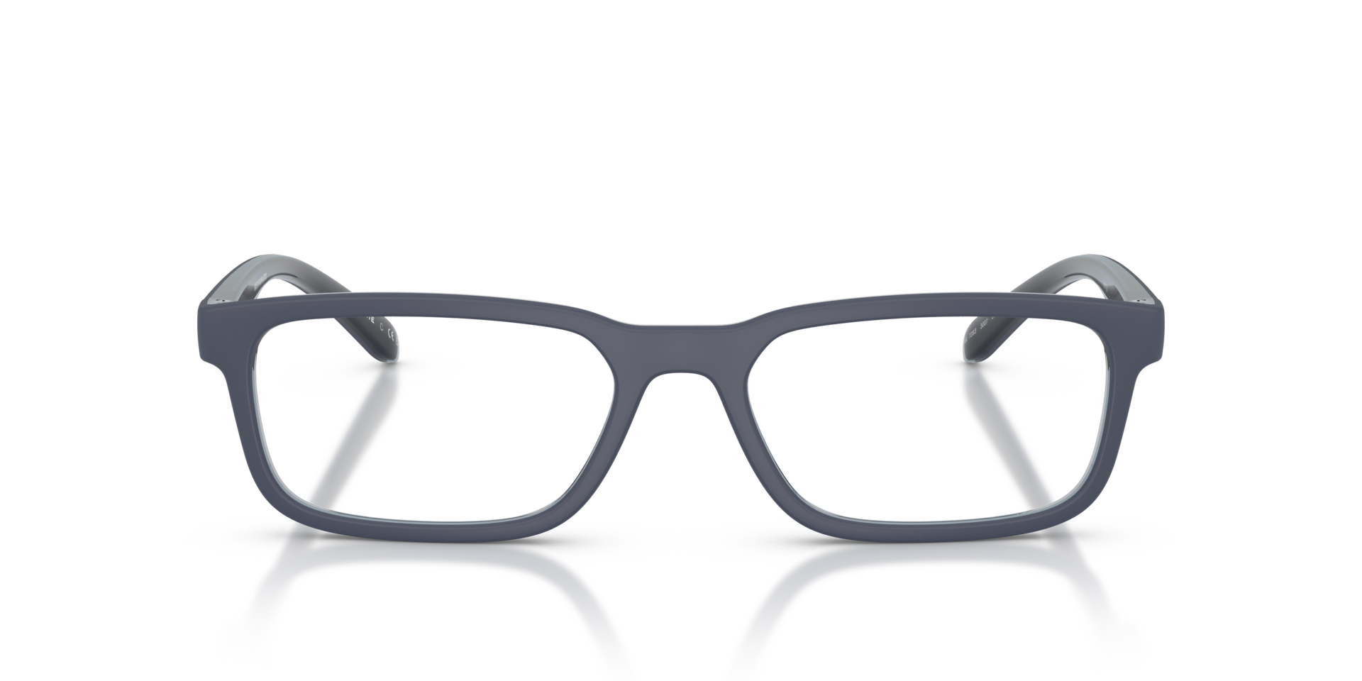 AN7283 Navy & Transparent Blue KunststoffEyeglass Frames von B24, Vorderansicht