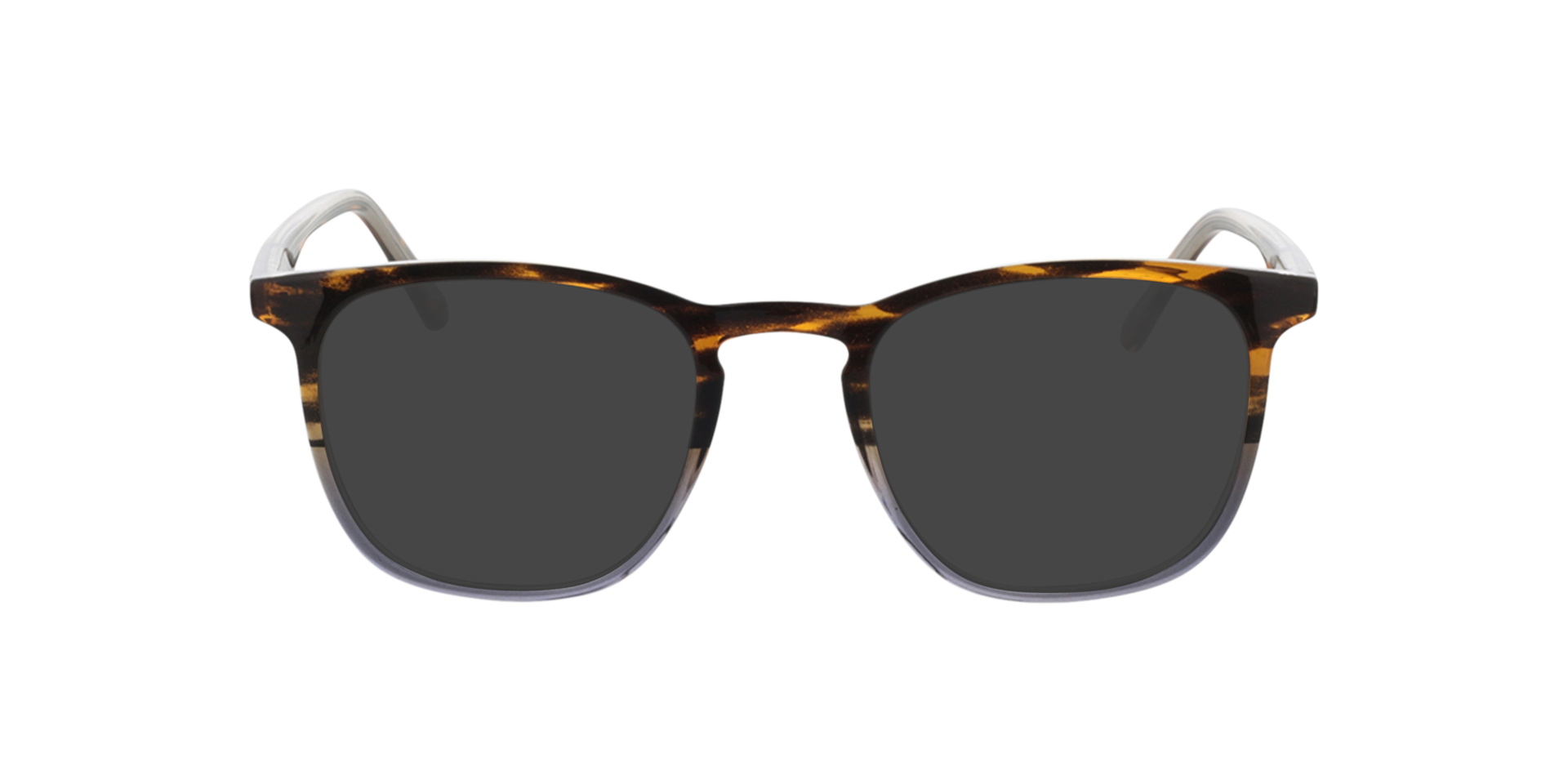 Utah Gradient Havana Blue  &  Havana AcetatEyeglass Frames von B24, mit getönten Gläsern