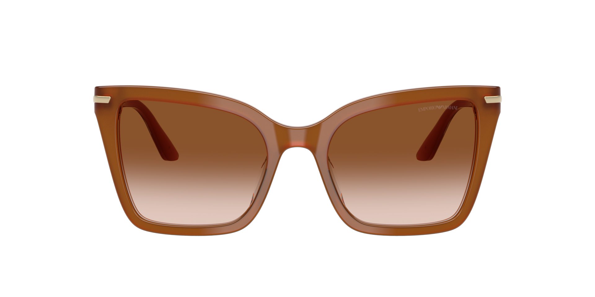 EA4273BU Tobacco AcetaatSunglass Frames van B24, met getinte lenzen