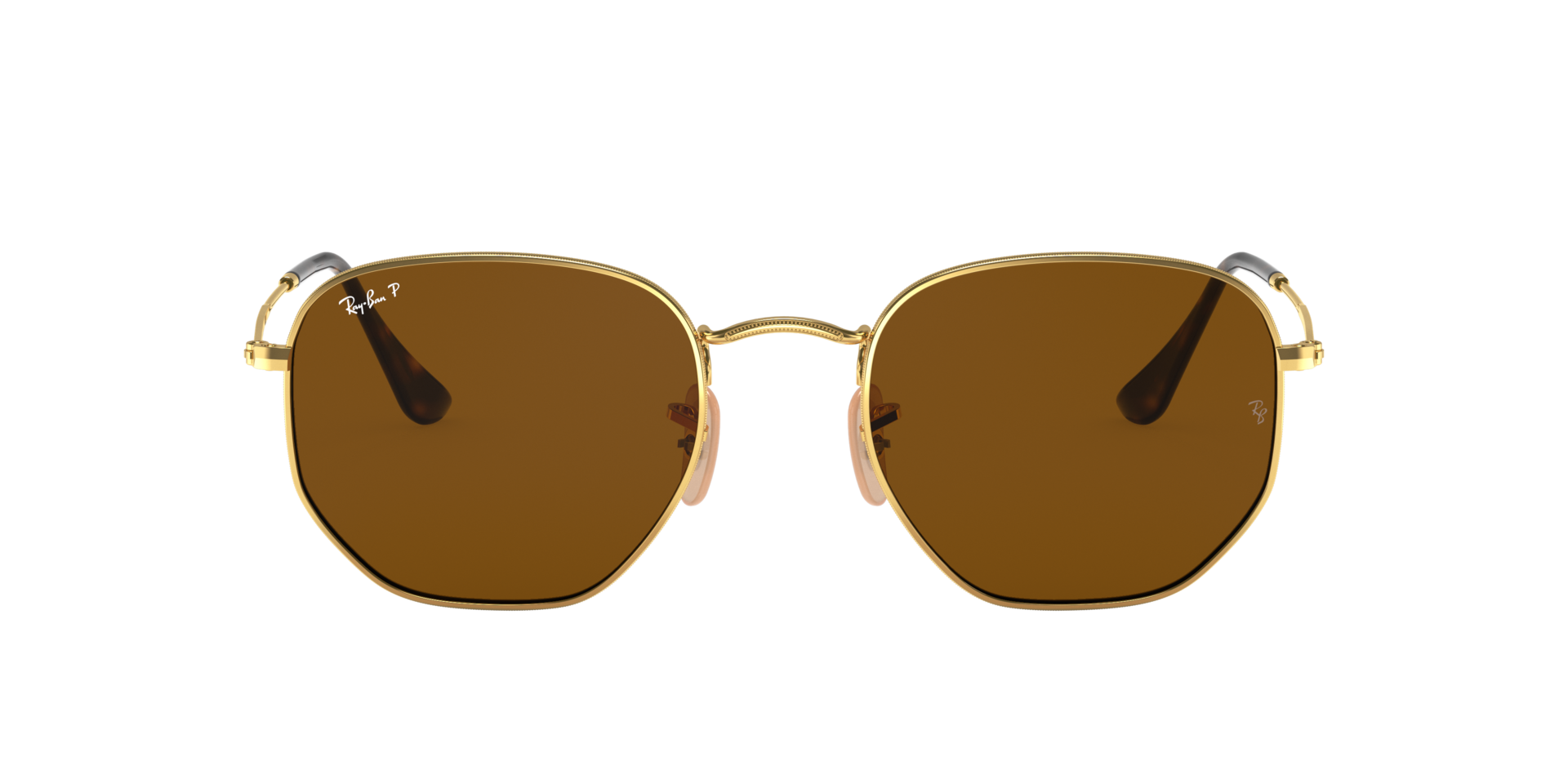 RB3548N Arista Gold MetallSunglass Frames von B24, mit getönten Gläsern