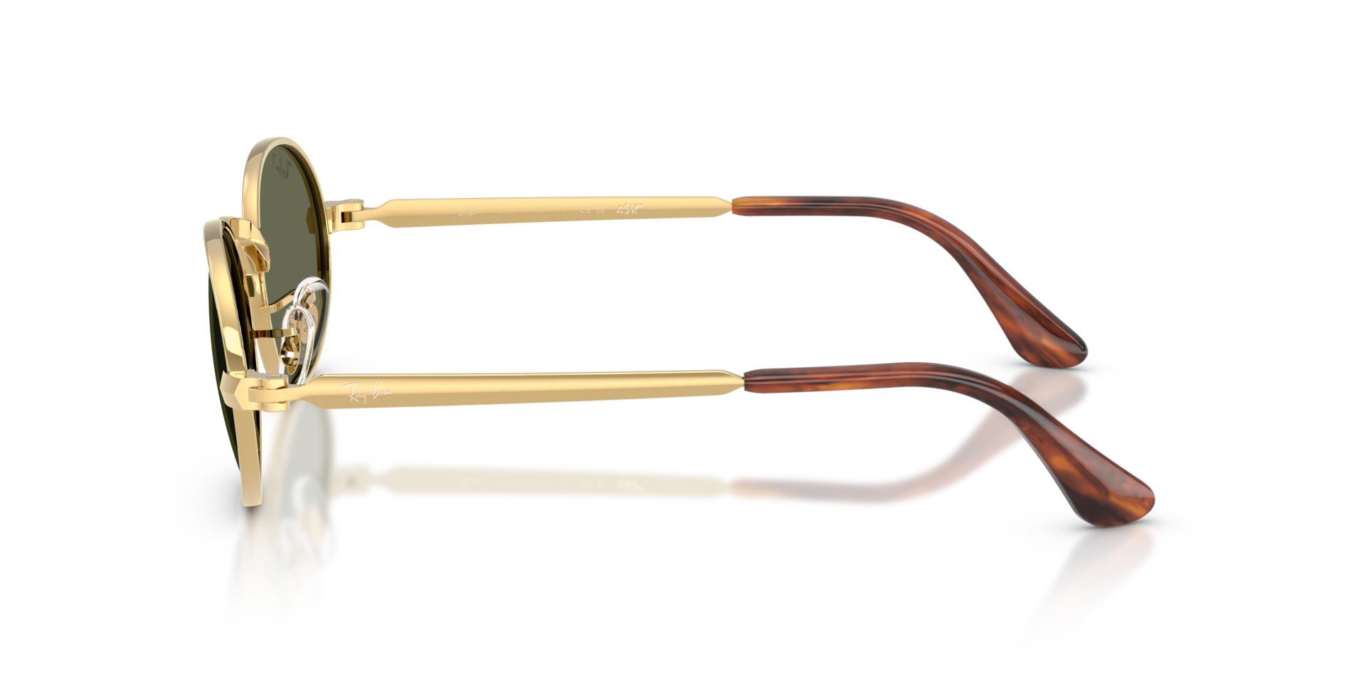 RB3931 Arista goud MetaalSunglass Frames van B24, Zijaanzicht