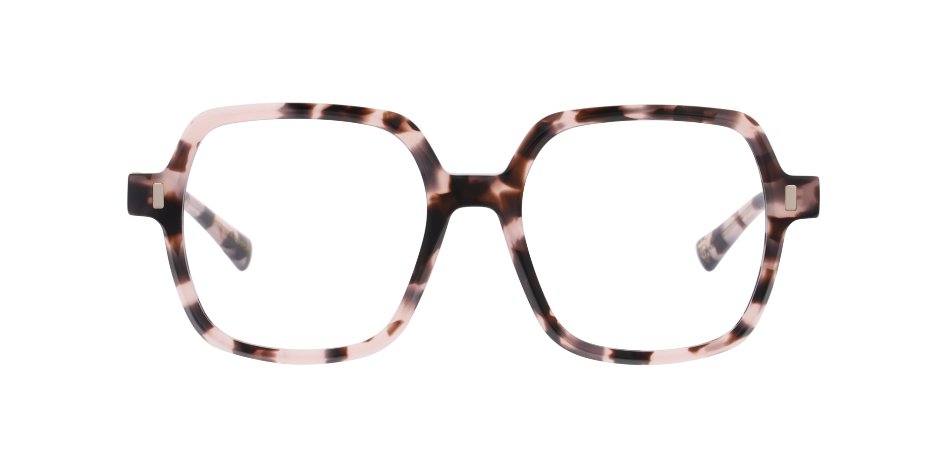 Velar Pink Havana AcetatEyeglass Frames von B24, Vorderansicht