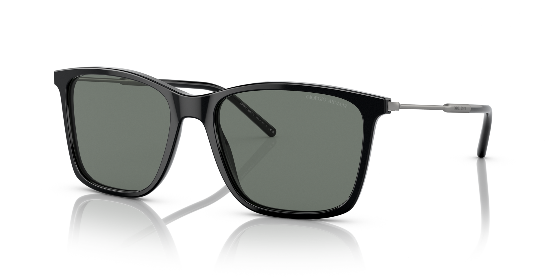 AR8176 Schwarz AcetatSunglass Frames von B24, Dreiviertelansicht