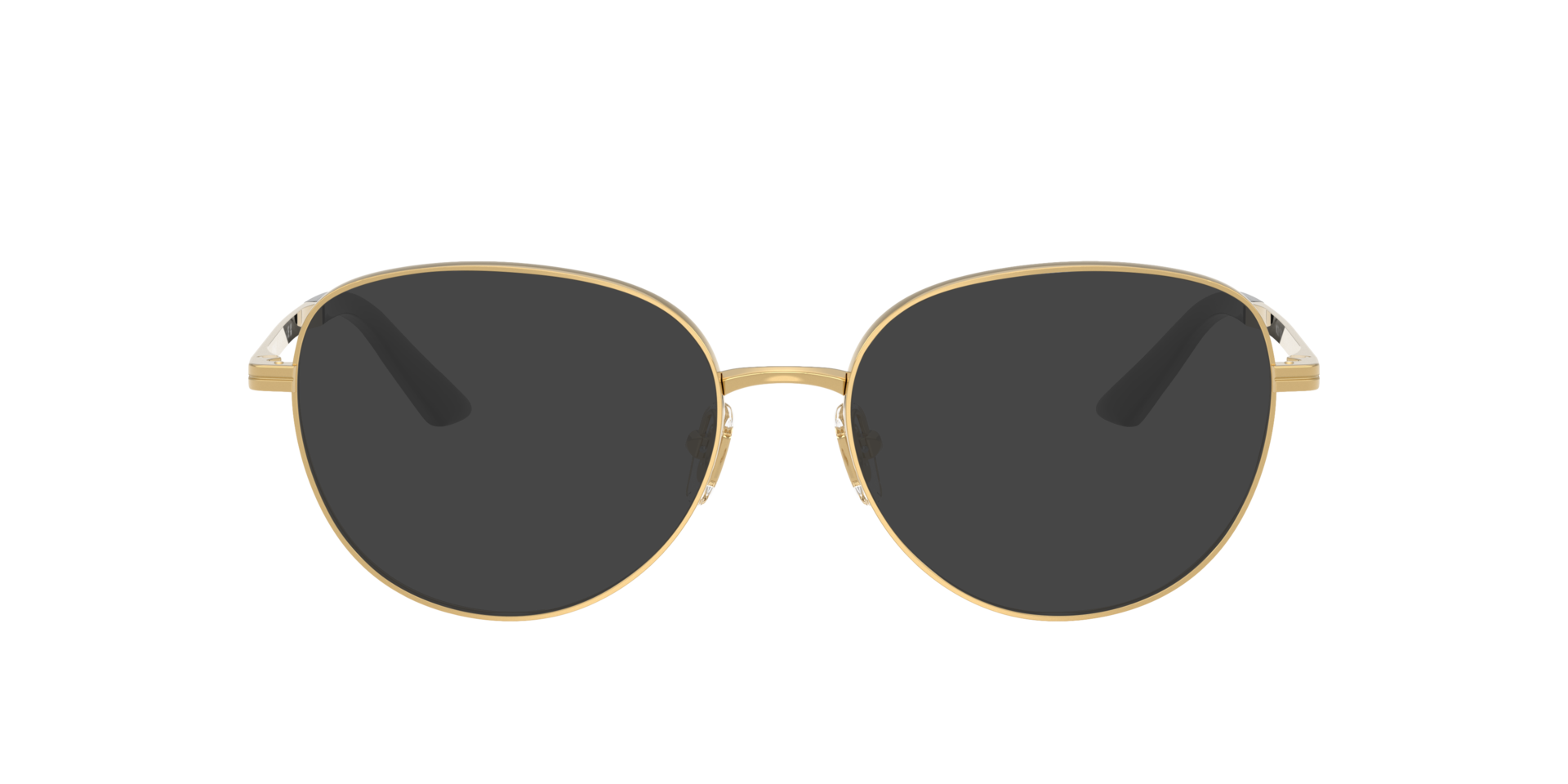 VE1312 Goud MetaalEyeglass Frames van B24, met getinte lenzen