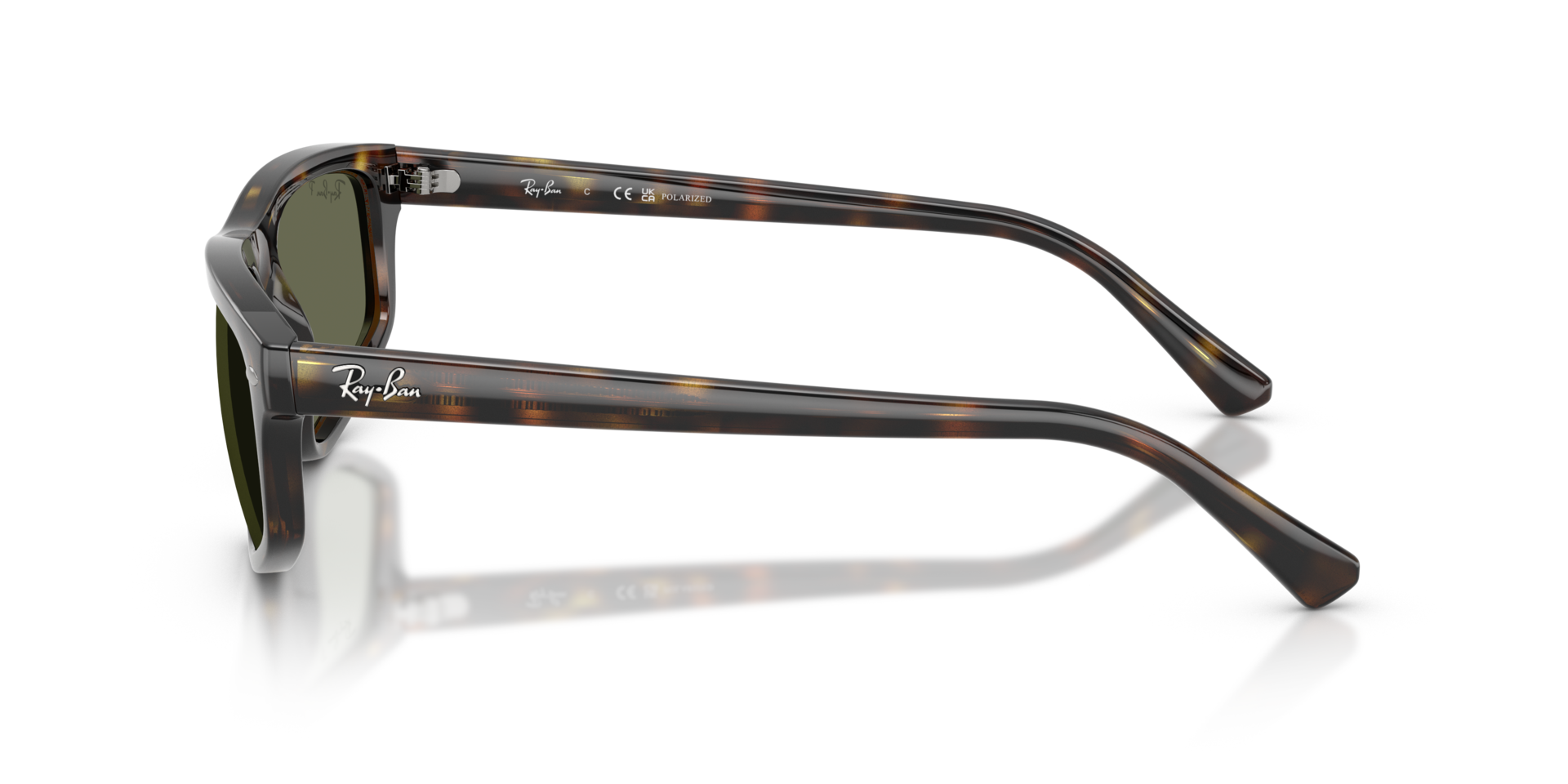 RB2225 Havana KunststofSunglass Frames van B24, Zijaanzicht
