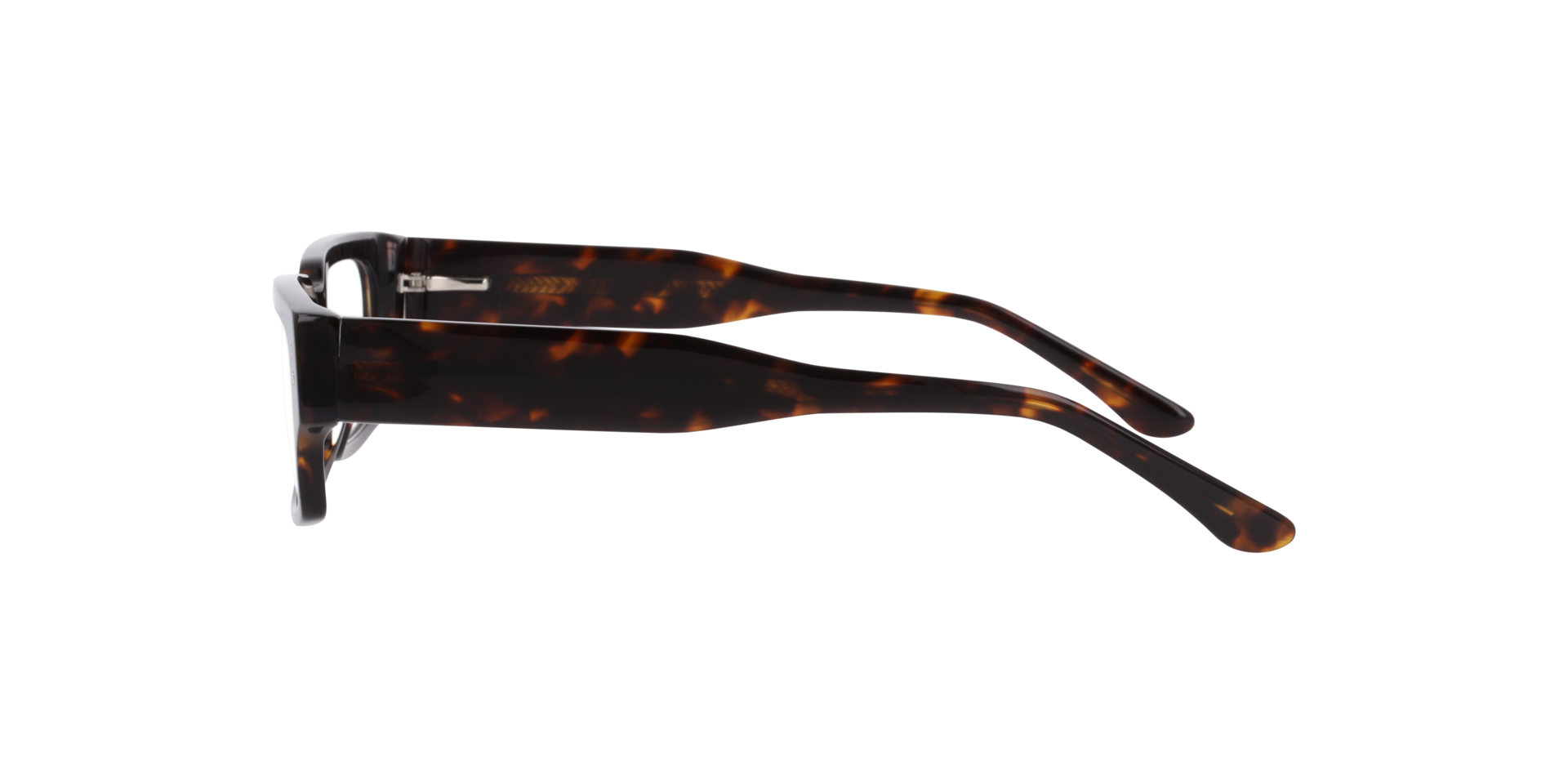 Kingston Havana AcetaatEyeglass Frames van B24, Zijaanzicht