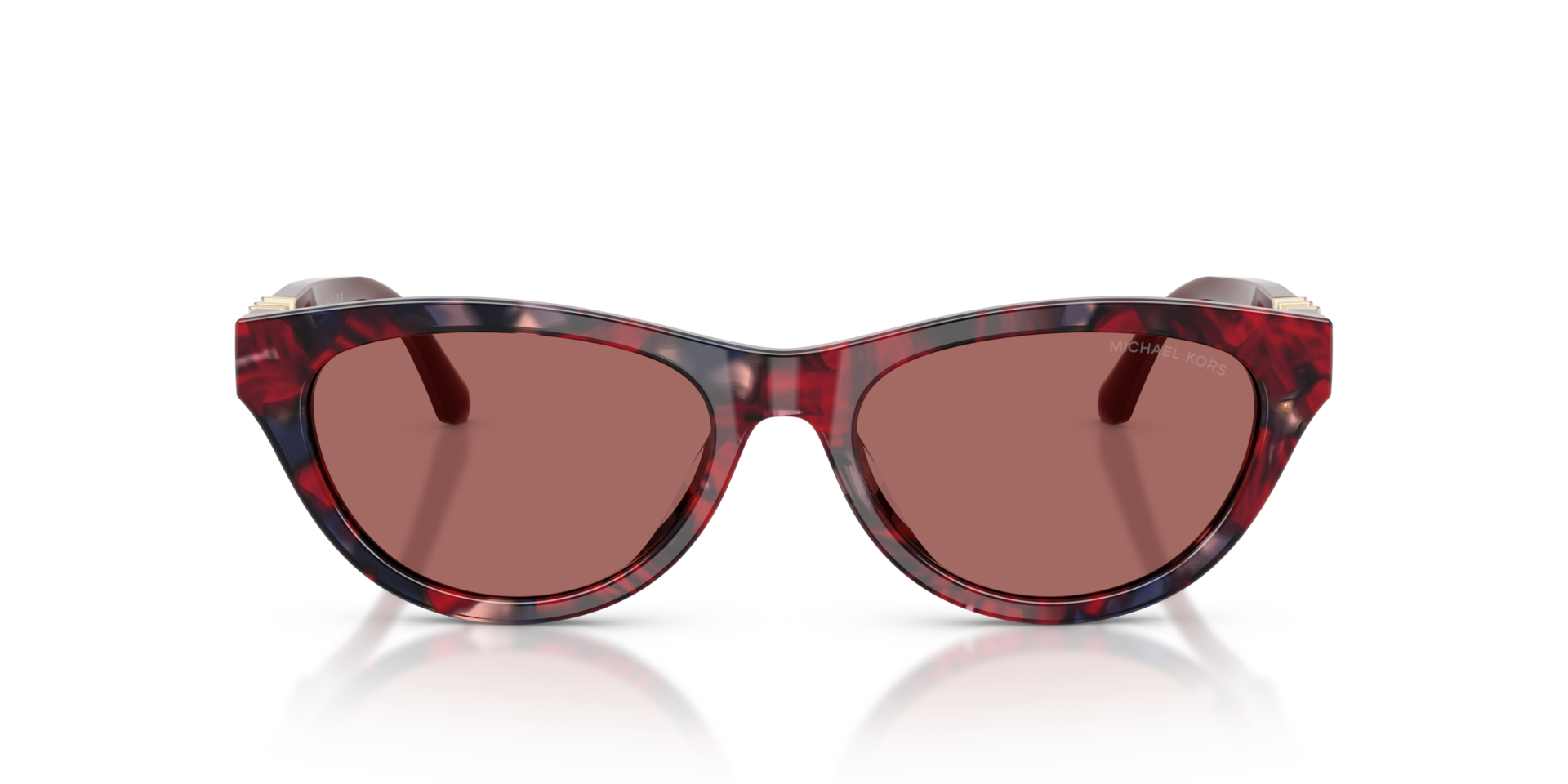 MK2293U Merlot Camo Tortoise AcetaatSunglass Frames van B24, Vooraanzicht