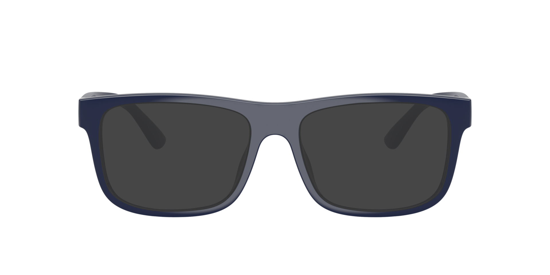PH2290U Shiny Navy Blue KunststofEyeglass Frames van B24, met getinte lenzen