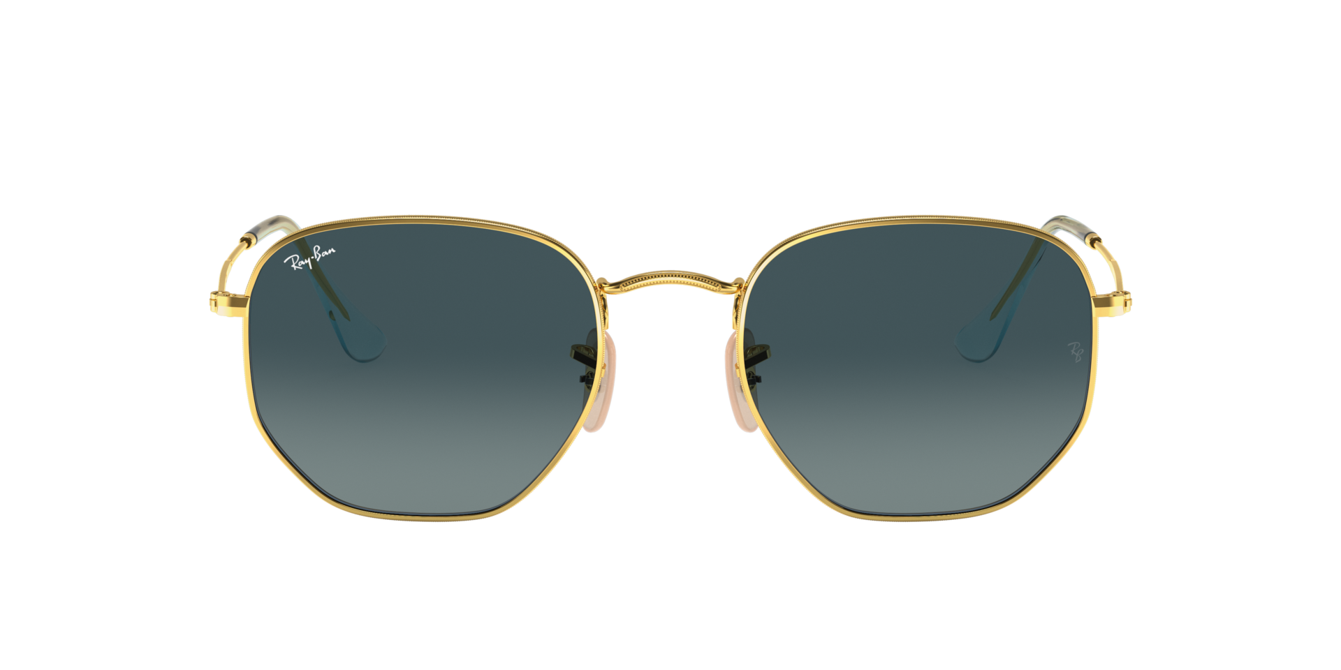 RB3548N Arista goud MetaalSunglass Frames van B24, met getinte lenzen