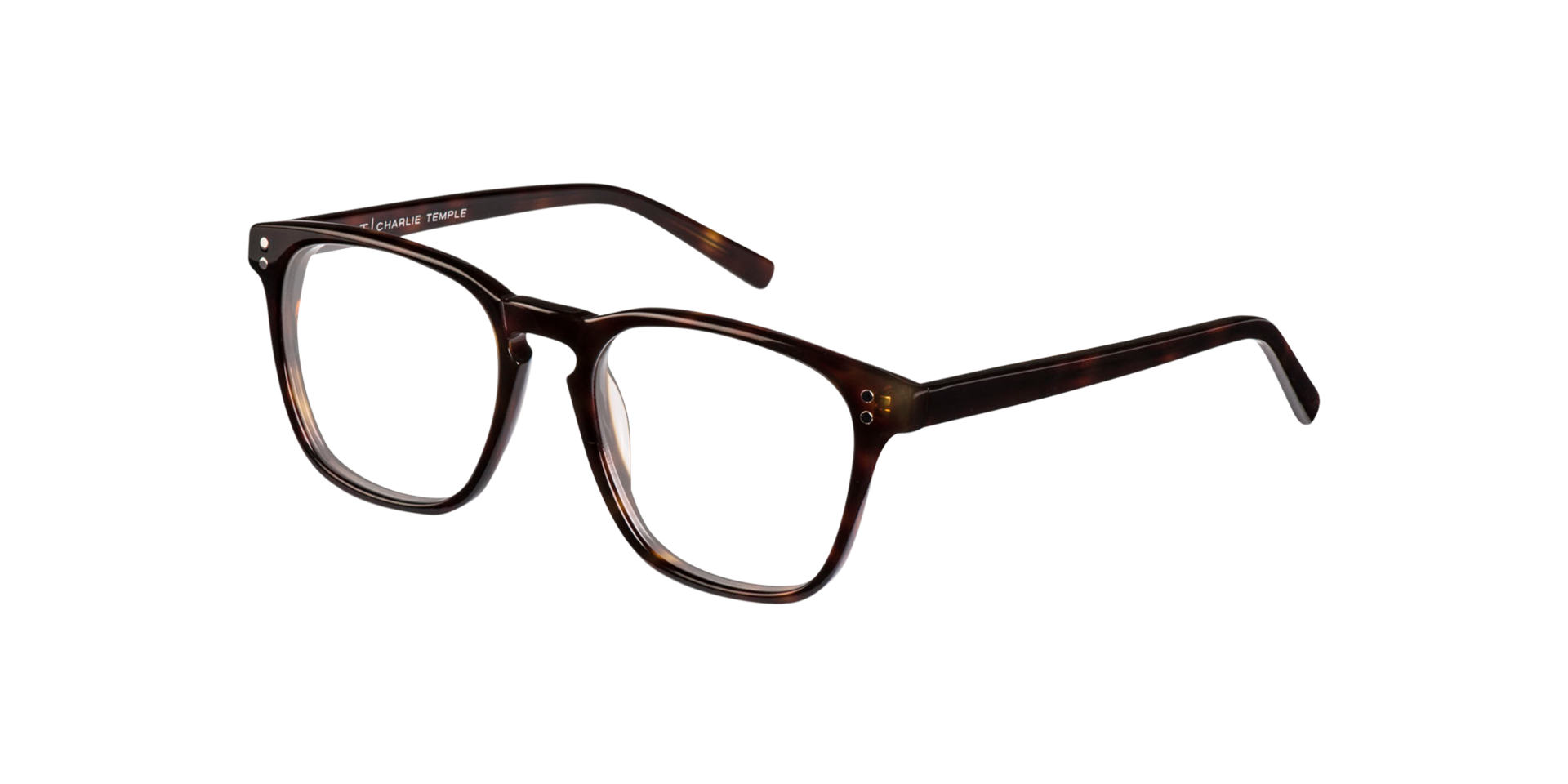 Stanton Moonlight Tortoise AcetatEyeglass Frames von B24, Dreiviertelansicht