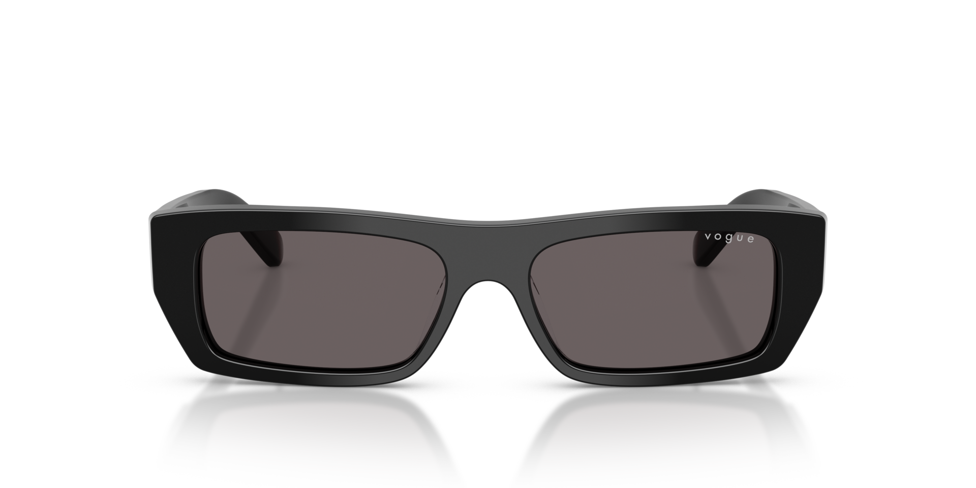 VO5657SU Zwart AcetaatSunglass Frames van B24, Vooraanzicht
