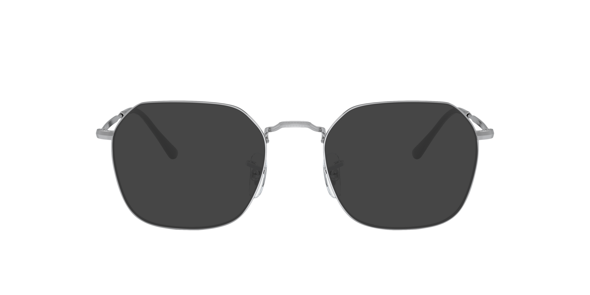 RB3694V Zilver MetaalEyeglass Frames van B24, met getinte lenzen