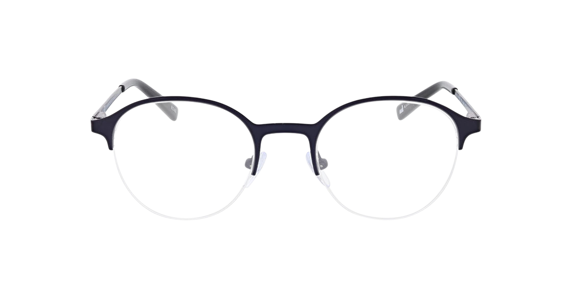 Helsinki Mat marineblauw MetaalEyeglass Frames van B24, Vooraanzicht