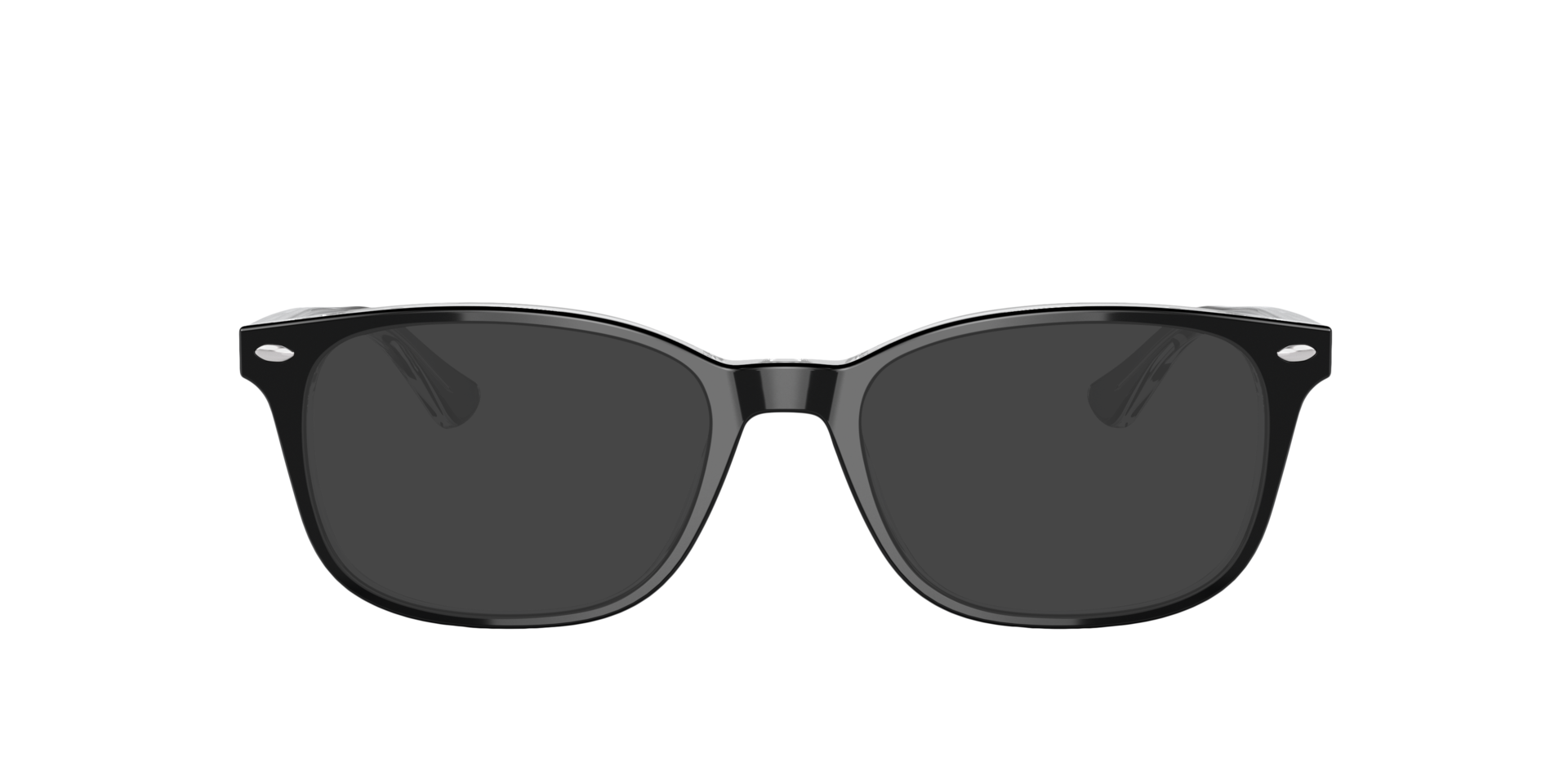 Zwart op transparant RB5375 -  Acetate Zonnebrillen