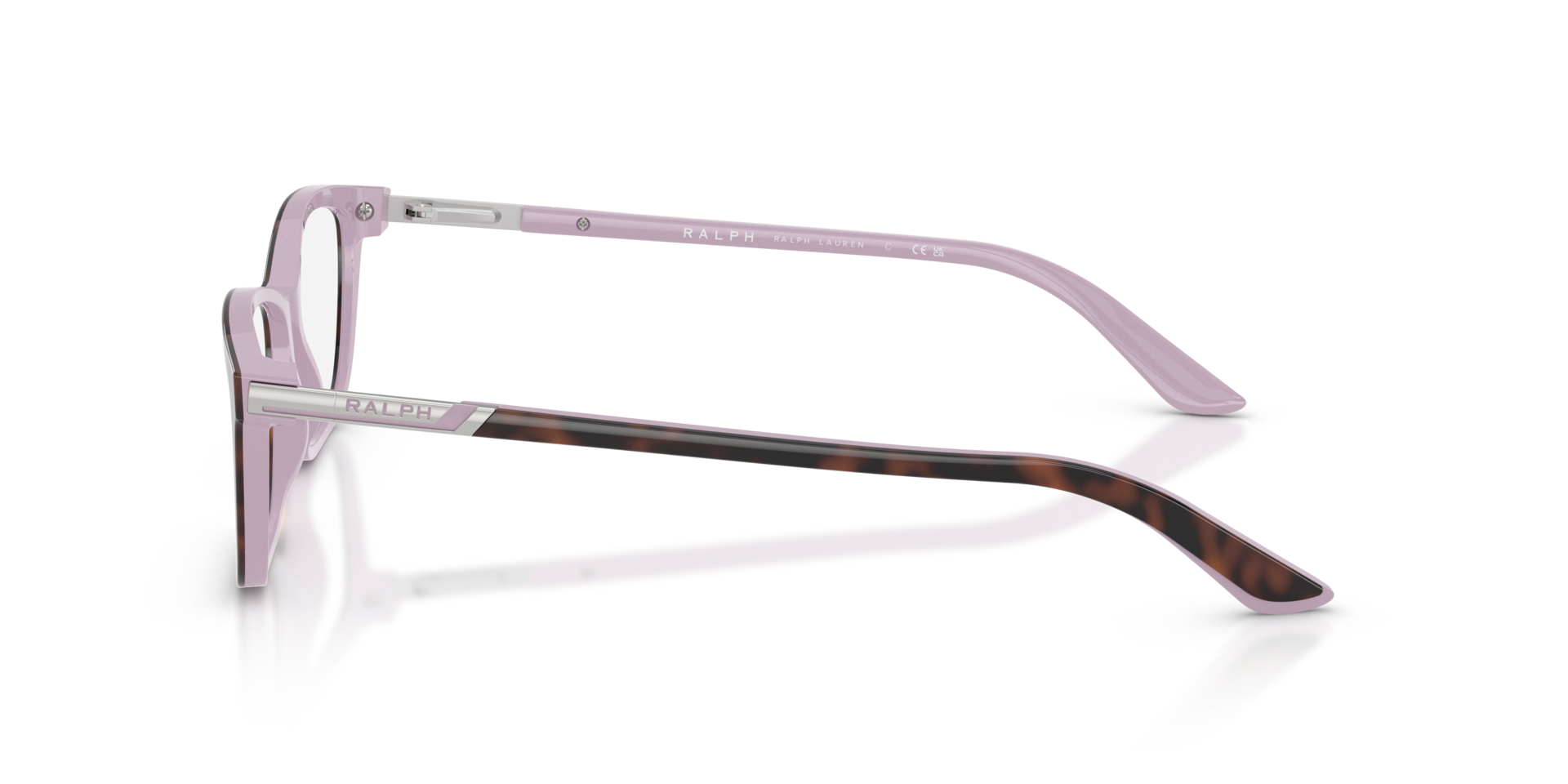 RA7044 Donker Havana AcetaatEyeglass Frames van B24, Zijaanzicht