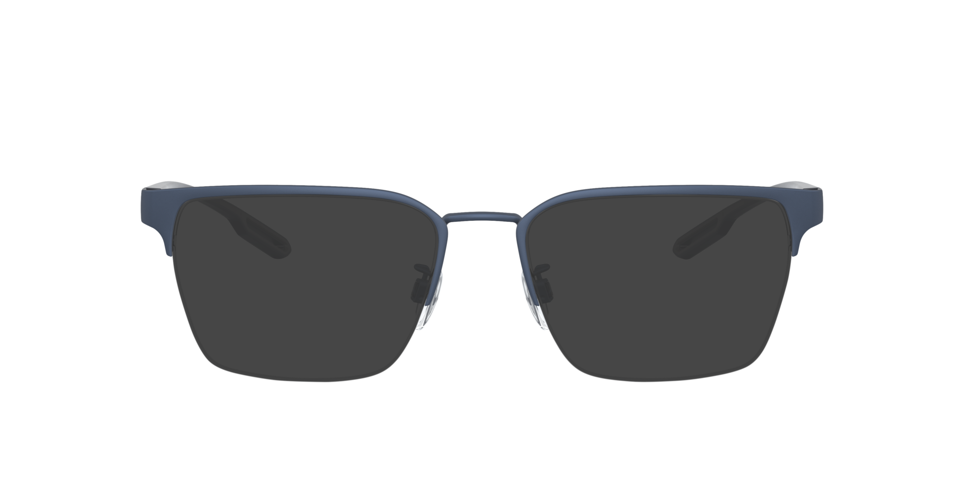 EA1137 Matblauw MetaalEyeglass Frames van B24, met getinte lenzen