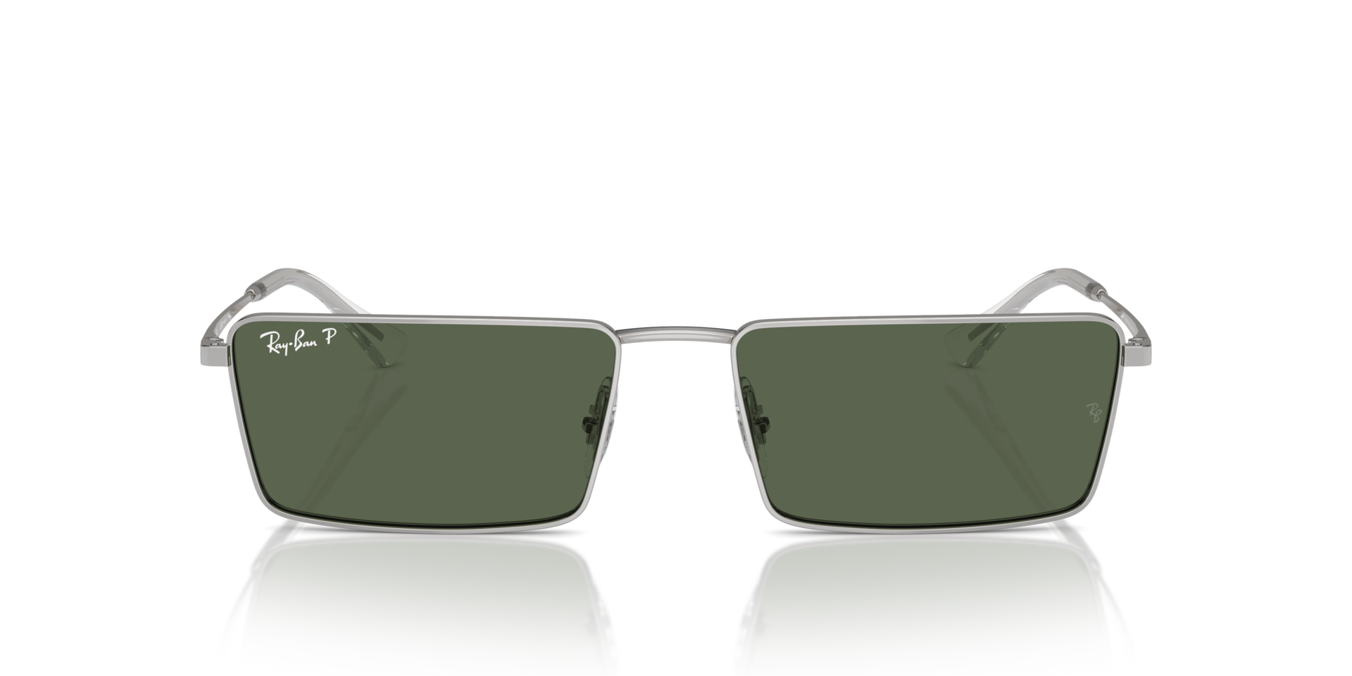 RB3741 Silber MetallSunglass Frames von B24, Vorderansicht