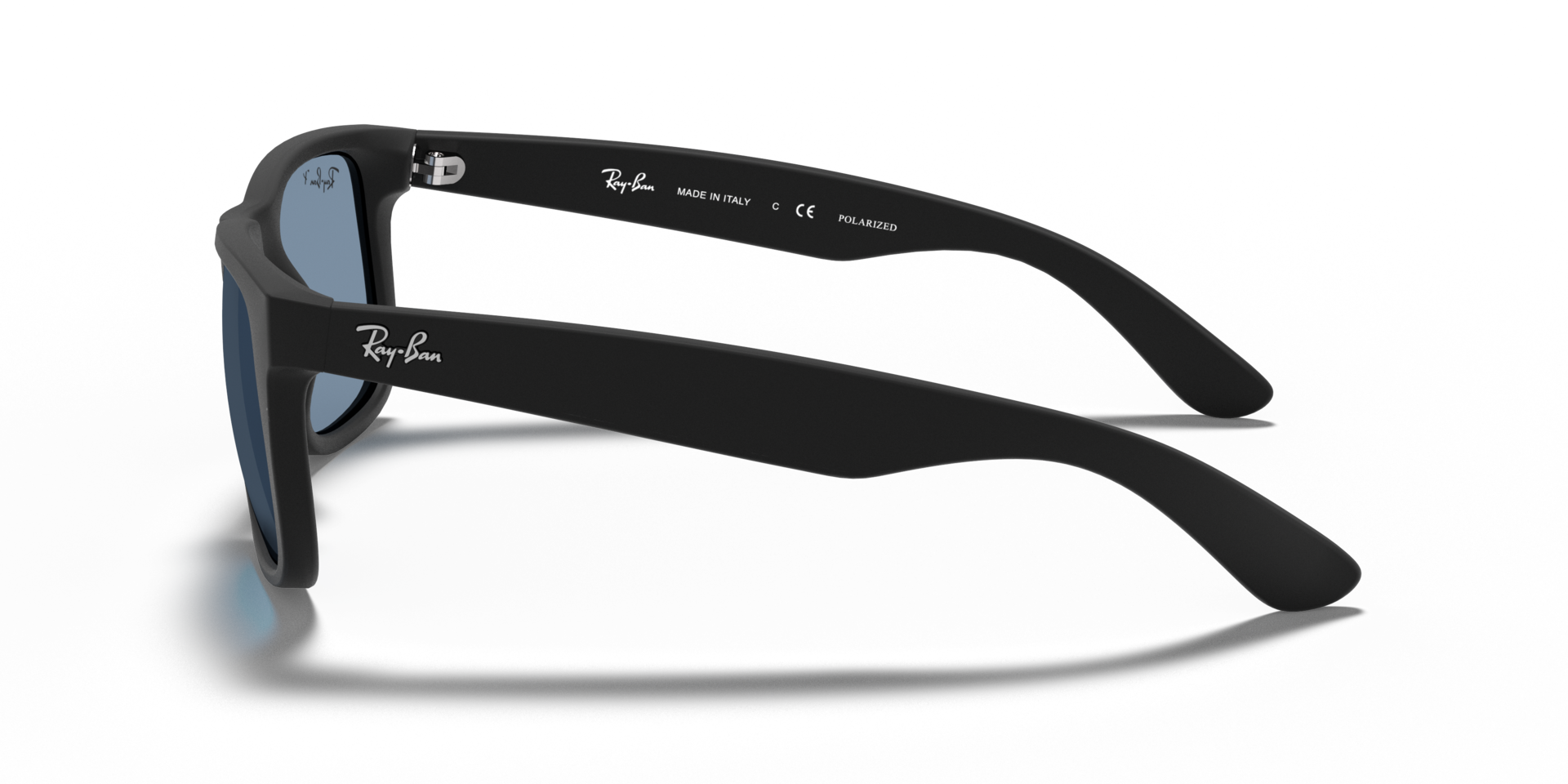 RB4165 Rubber Black KunststoffSunglass Frames von B24, Seitenansicht