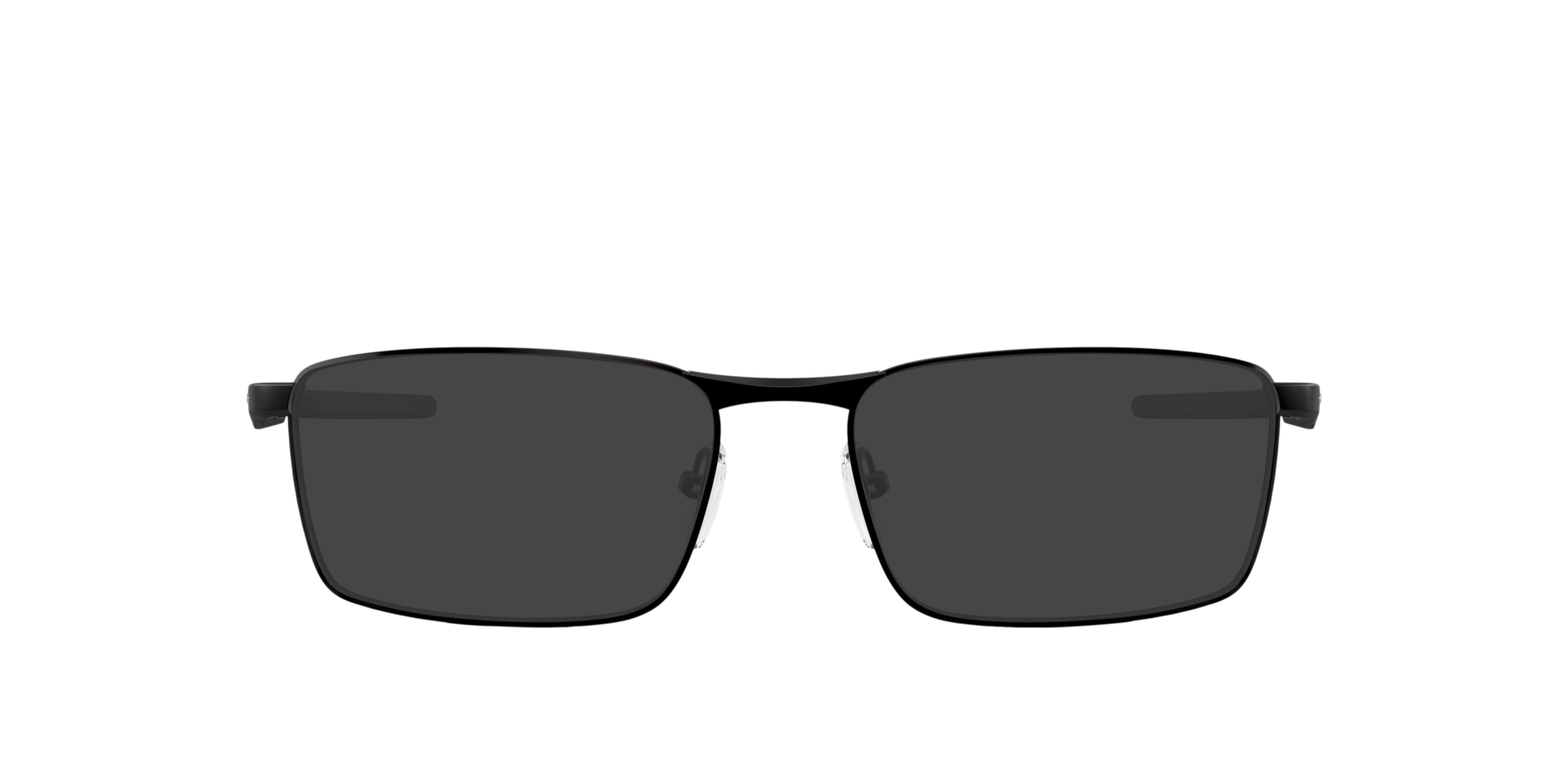 Fuller™ Satijnglans zwart MetaalEyeglass Frames van B24, met getinte lenzen