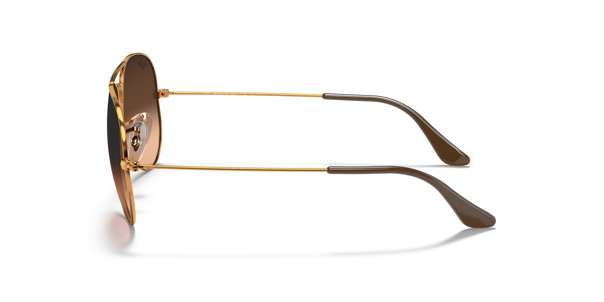 RB3025 Hellbraun MetallSunglass Frames von B24, Seitenansicht