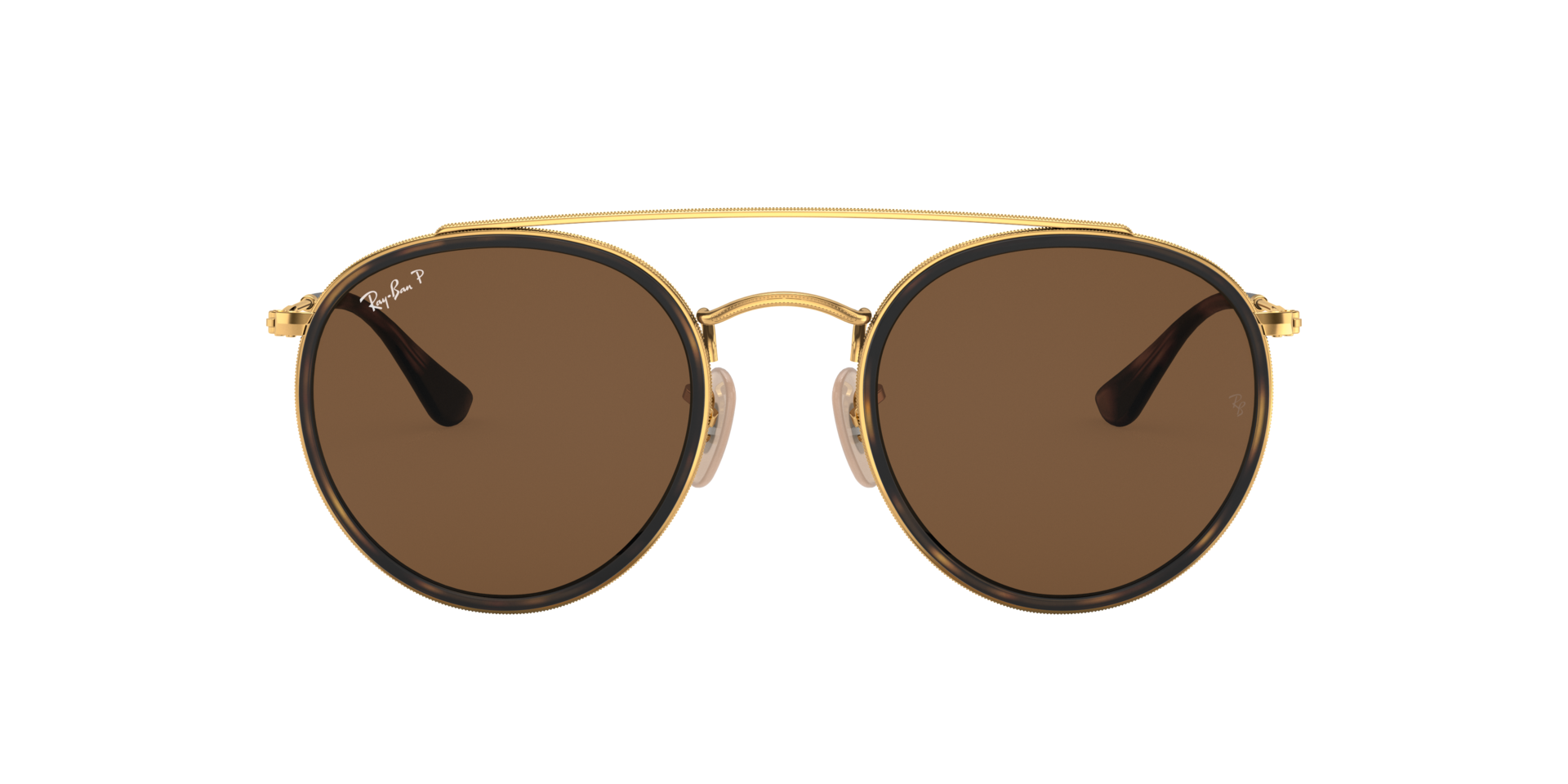 RB3647N Arista goud MetaalSunglass Frames van B24, met getinte lenzen