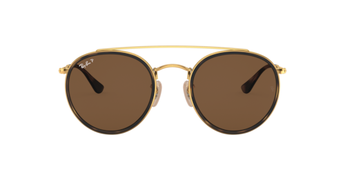 Ray-Ban - RB3647N, Arista Gold/Black/Copper, Größe: Large
