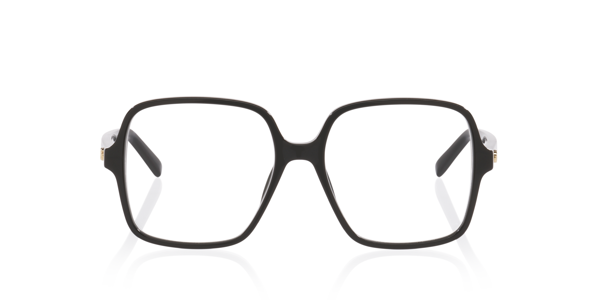 GG1994O Zwart AcetaatEyeglass Frames van B24, Vooraanzicht