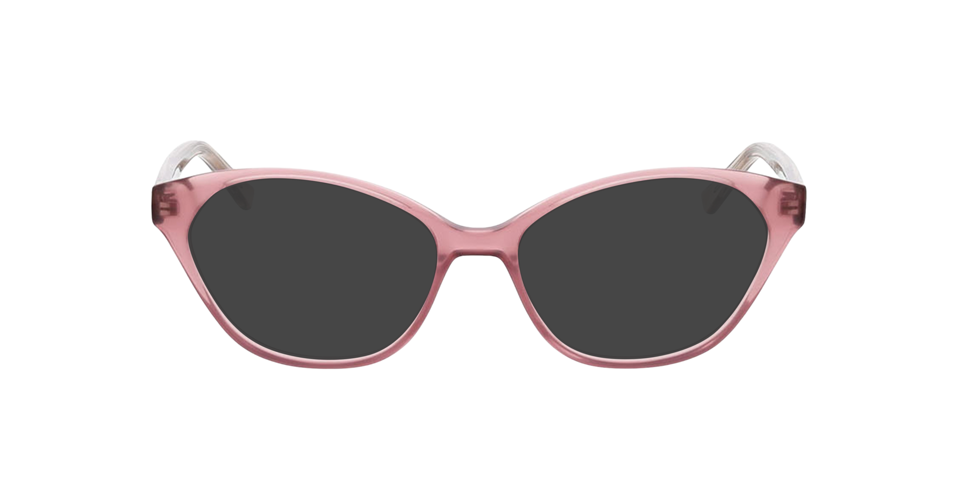Nora Kristal lichtbruin AcetaatEyeglass Frames van B24, met getinte lenzen