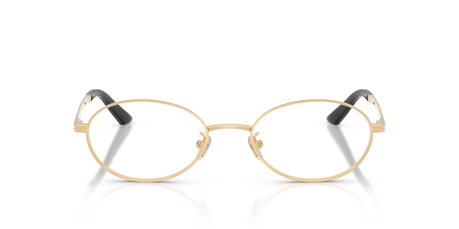VE1325D Gold Versace MetaalEyeglass Frames van B24, Vooraanzicht