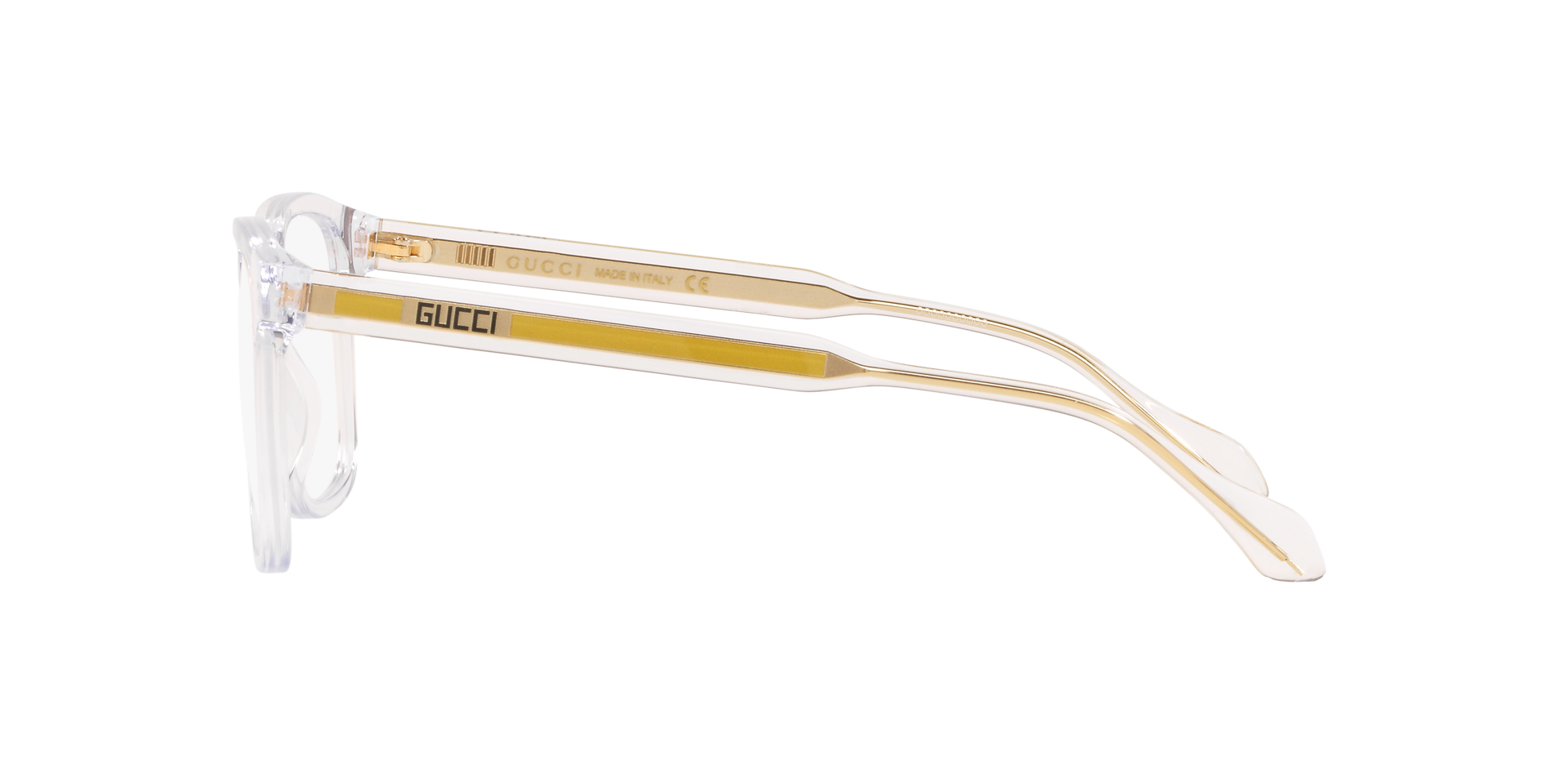 GG0561ON Helder AcetaatEyeglass Frames van B24, Zijaanzicht