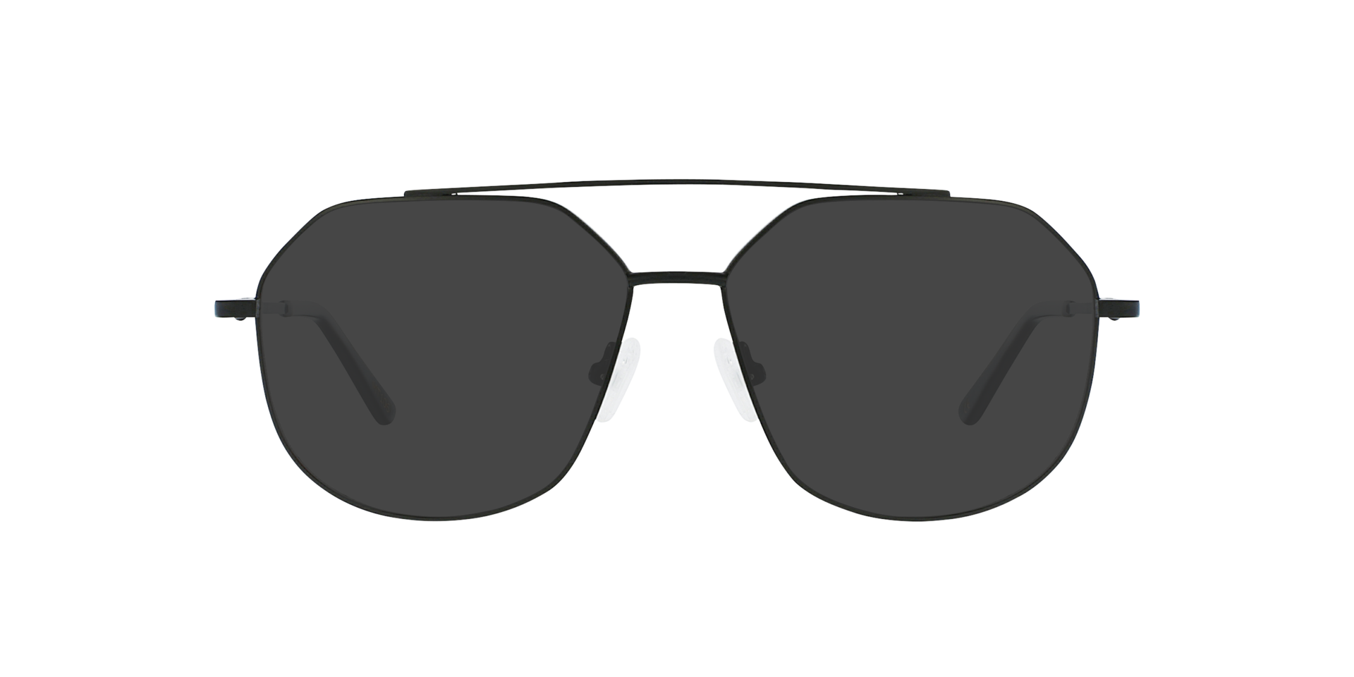Viper Black Metal MetaalEyeglass Frames van B24, met getinte lenzen