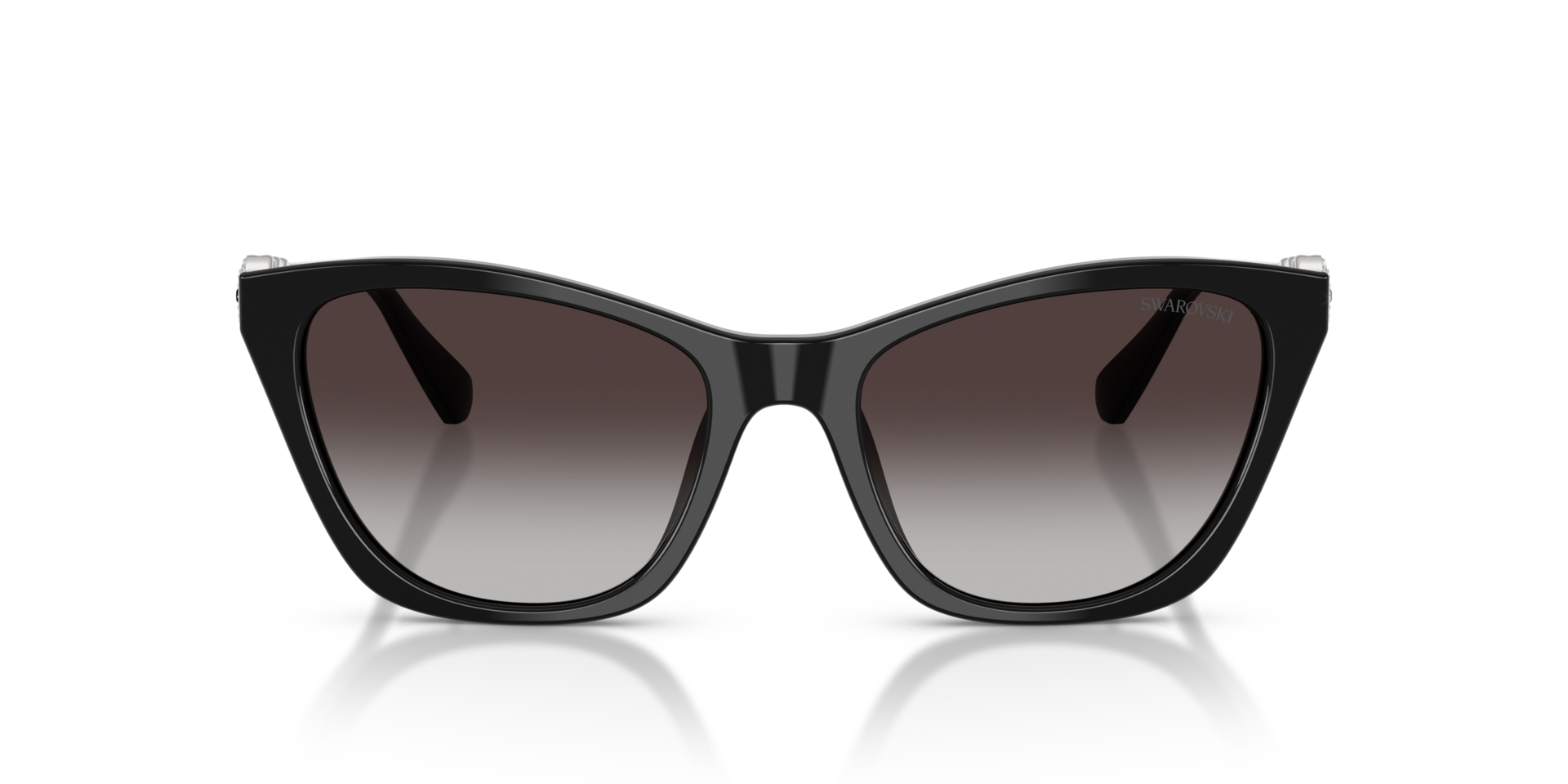 SK6068U Zwart AcetaatSunglass Frames van B24, Vooraanzicht
