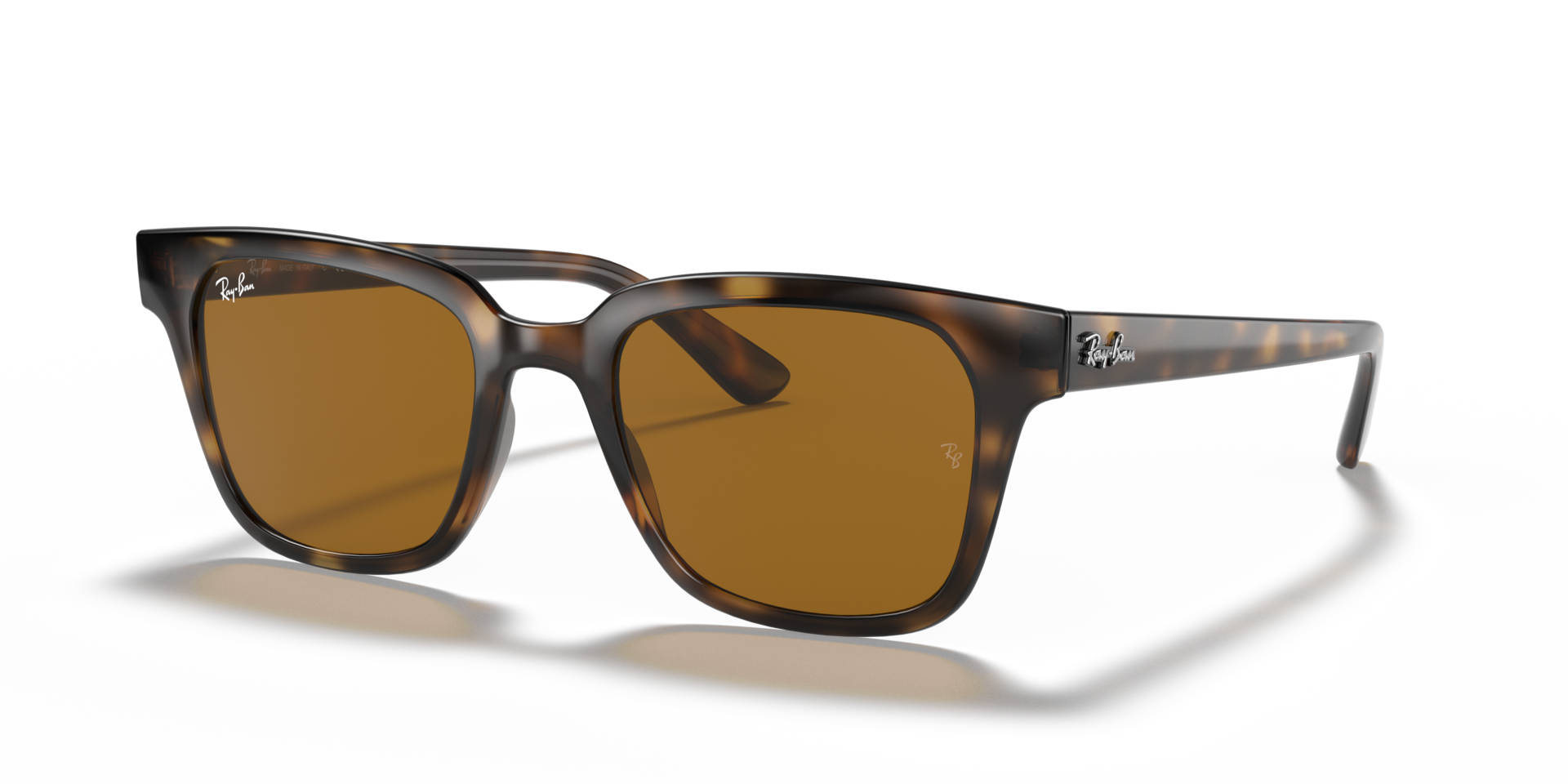 RB4323 Hellhavana KunststoffSunglass Frames von B24, Dreiviertelansicht