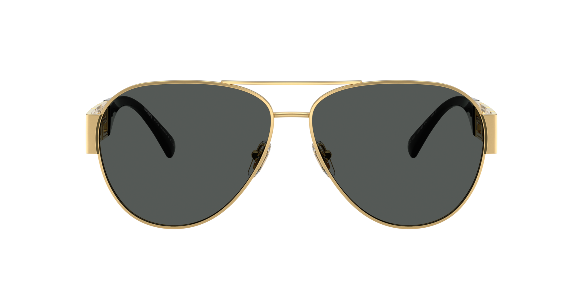 VE2289 Goud MetaalSunglass Frames van B24, met getinte lenzen