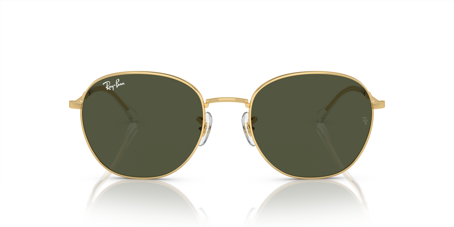 RB3809 Arista goud MetaalSunglass Frames van B24, Vooraanzicht
