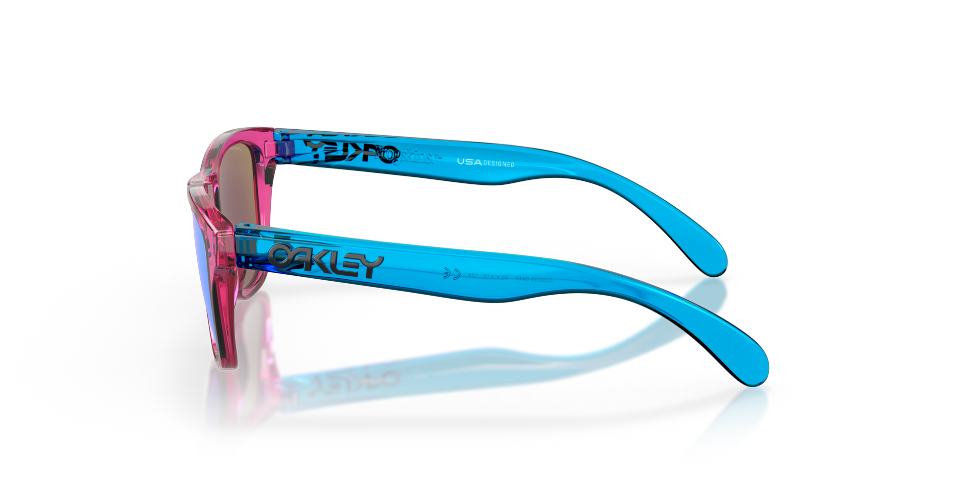 Frogskins™ XXS (Youth Fit) Acid Pink KunststoffSunglass Frames von B24, Seitenansicht