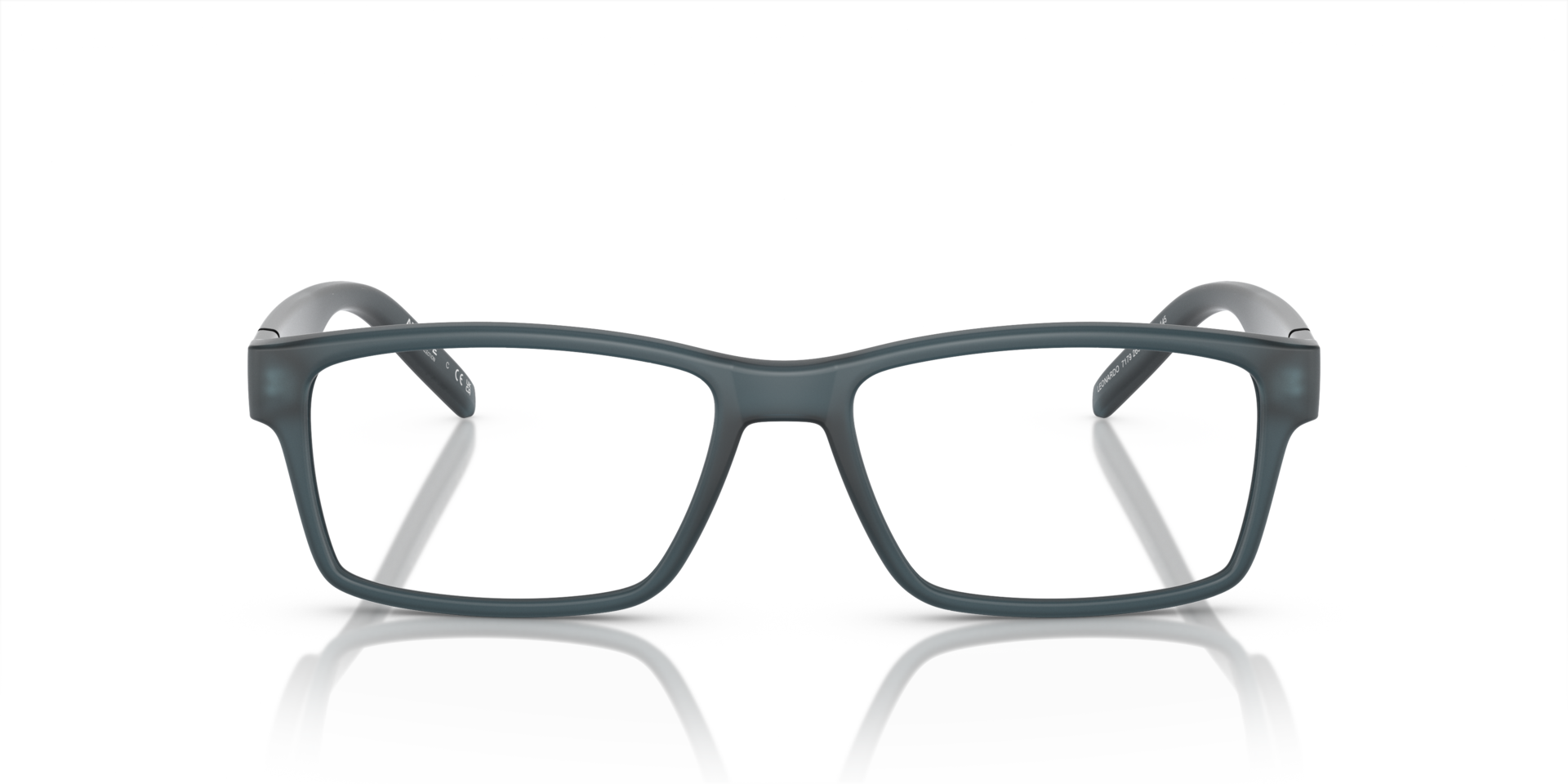 AN7179 Matt Blau KunststoffEyeglass Frames von B24, Vorderansicht