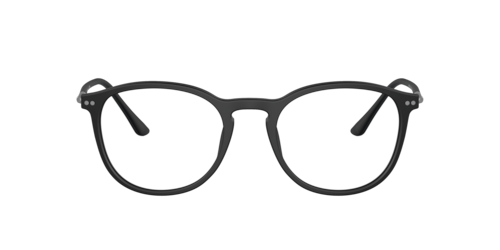 Giorgio Armani - AR7125, Herren, Matt Schwarz/Dark Havana/grey, Größe: Large