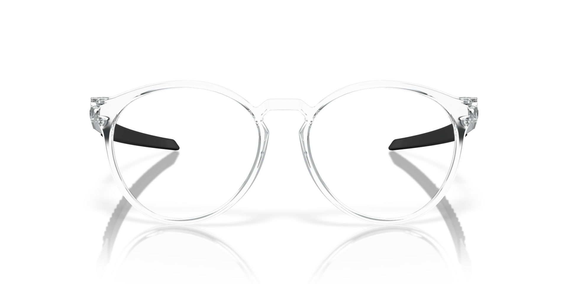 Exchange R Transparent glänzend KunststoffEyeglass Frames von B24, Vorderansicht