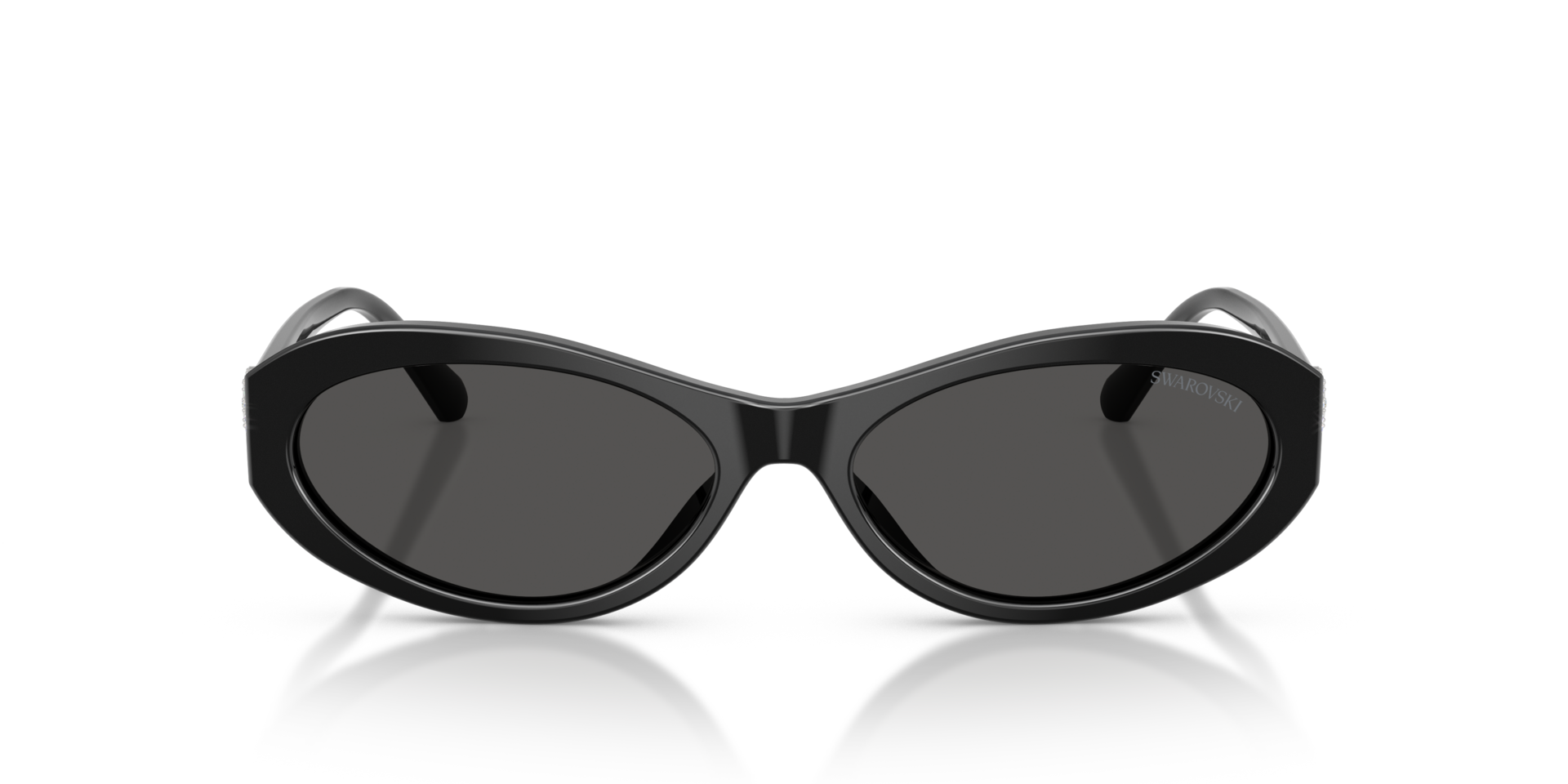 SK6069U Zwart AcetaatSunglass Frames van B24, Vooraanzicht