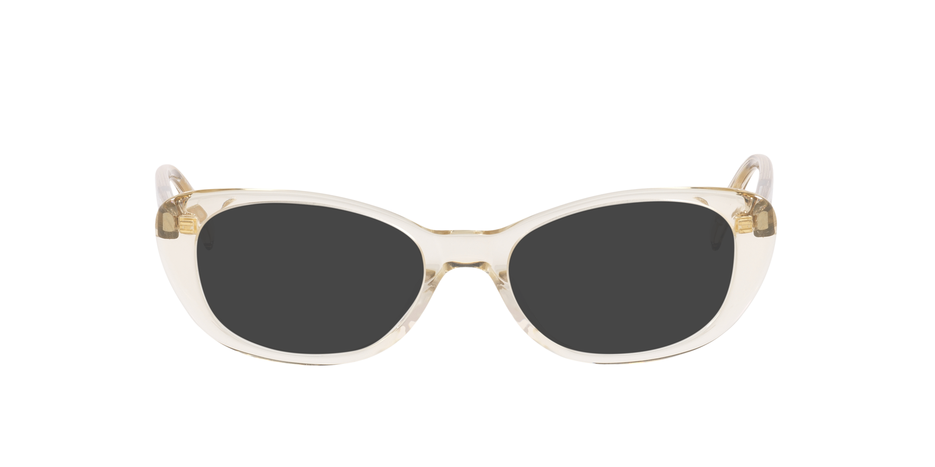 SL822OPT Geel AcetaatEyeglass Frames van B24, met getinte lenzen